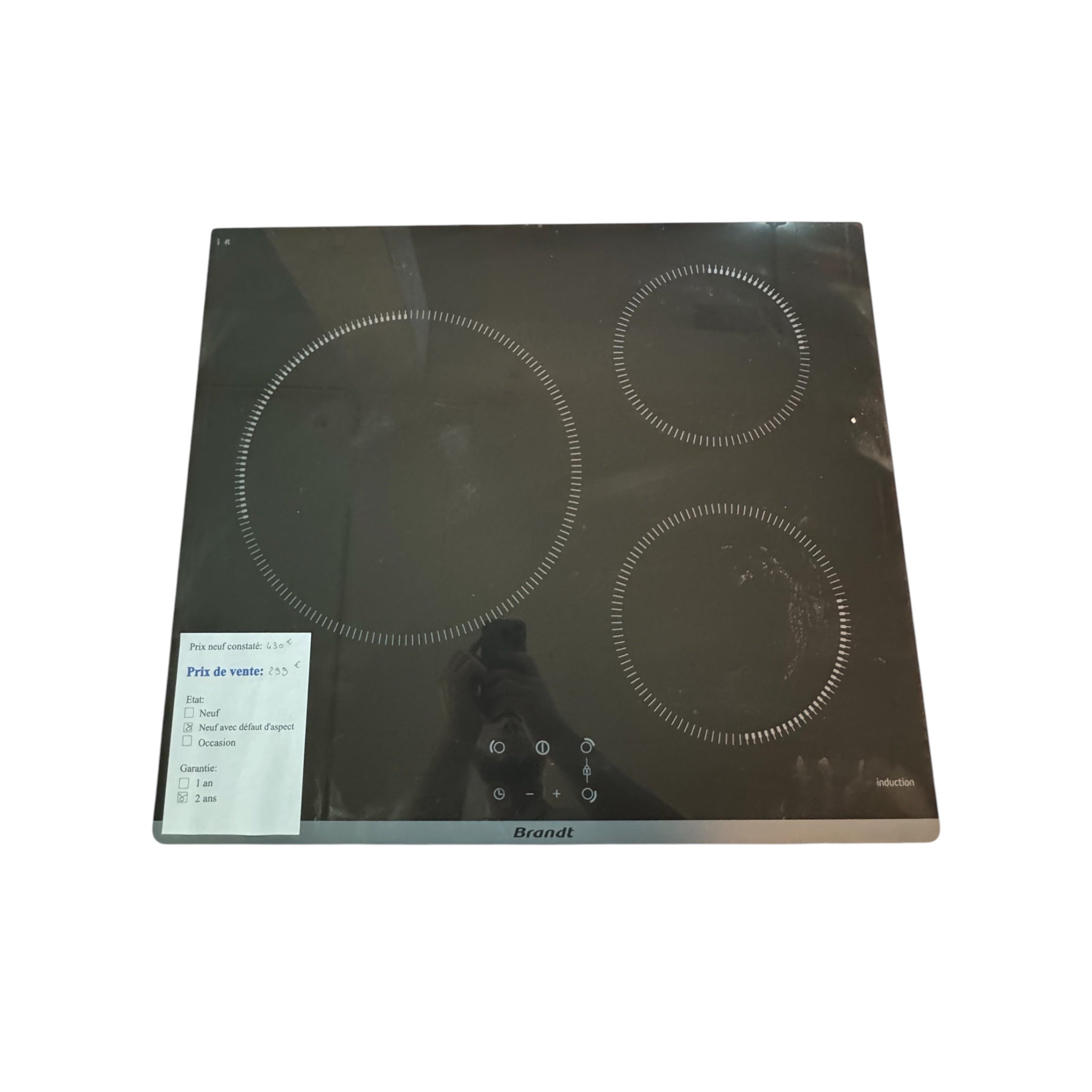 Plaque induction Brandt Neuf