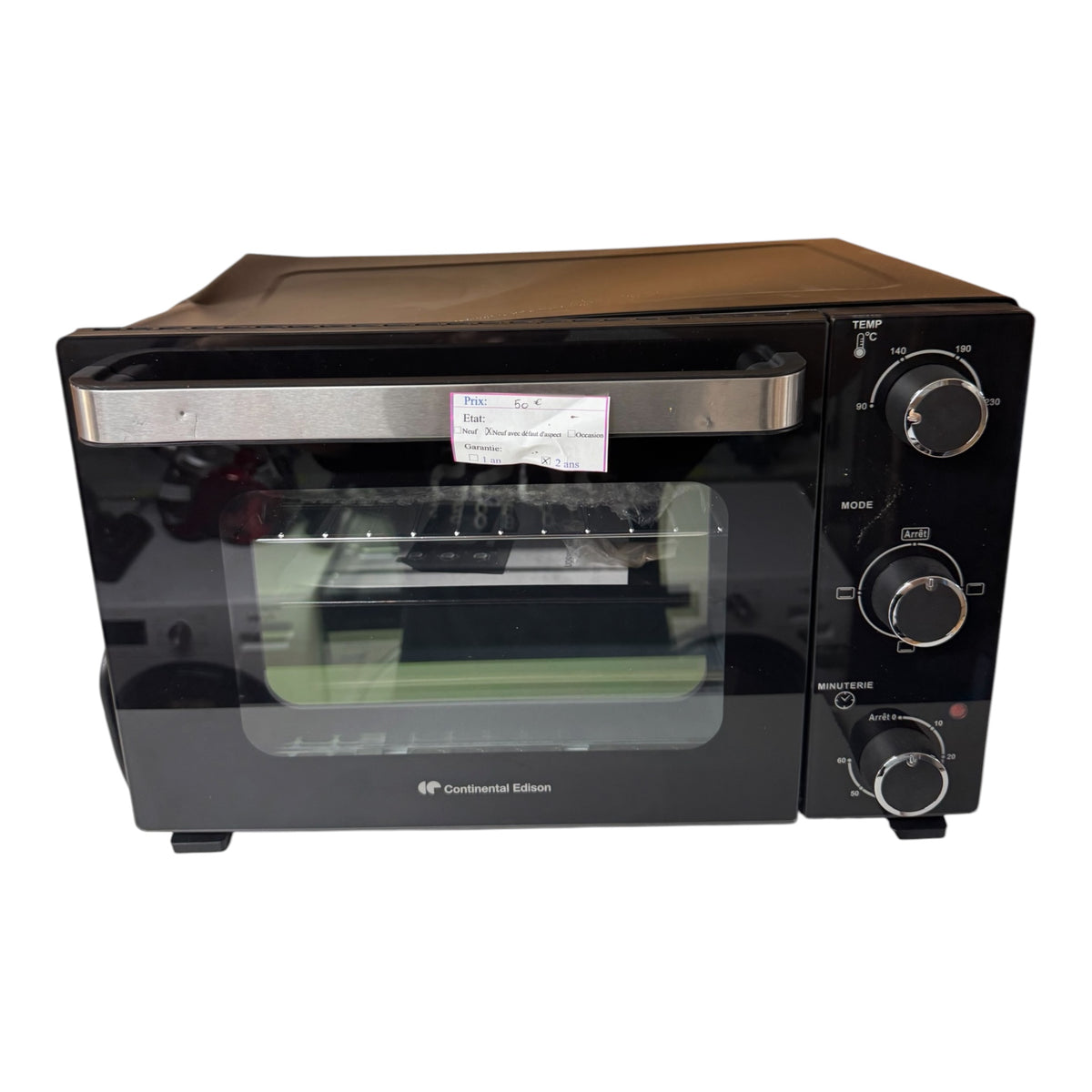 Minifour électrique continental Edison 22L CEMF22B