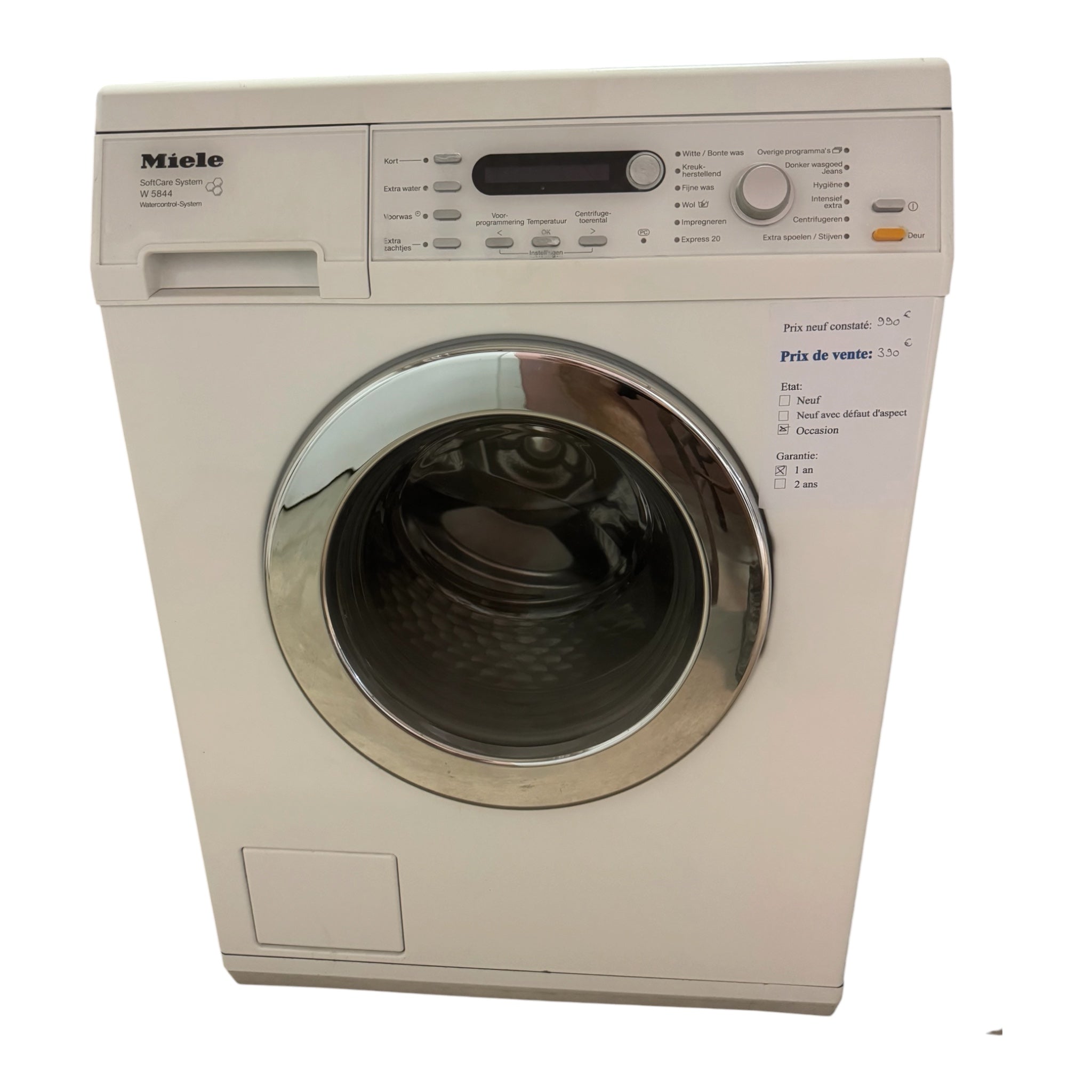 Lave linge miele