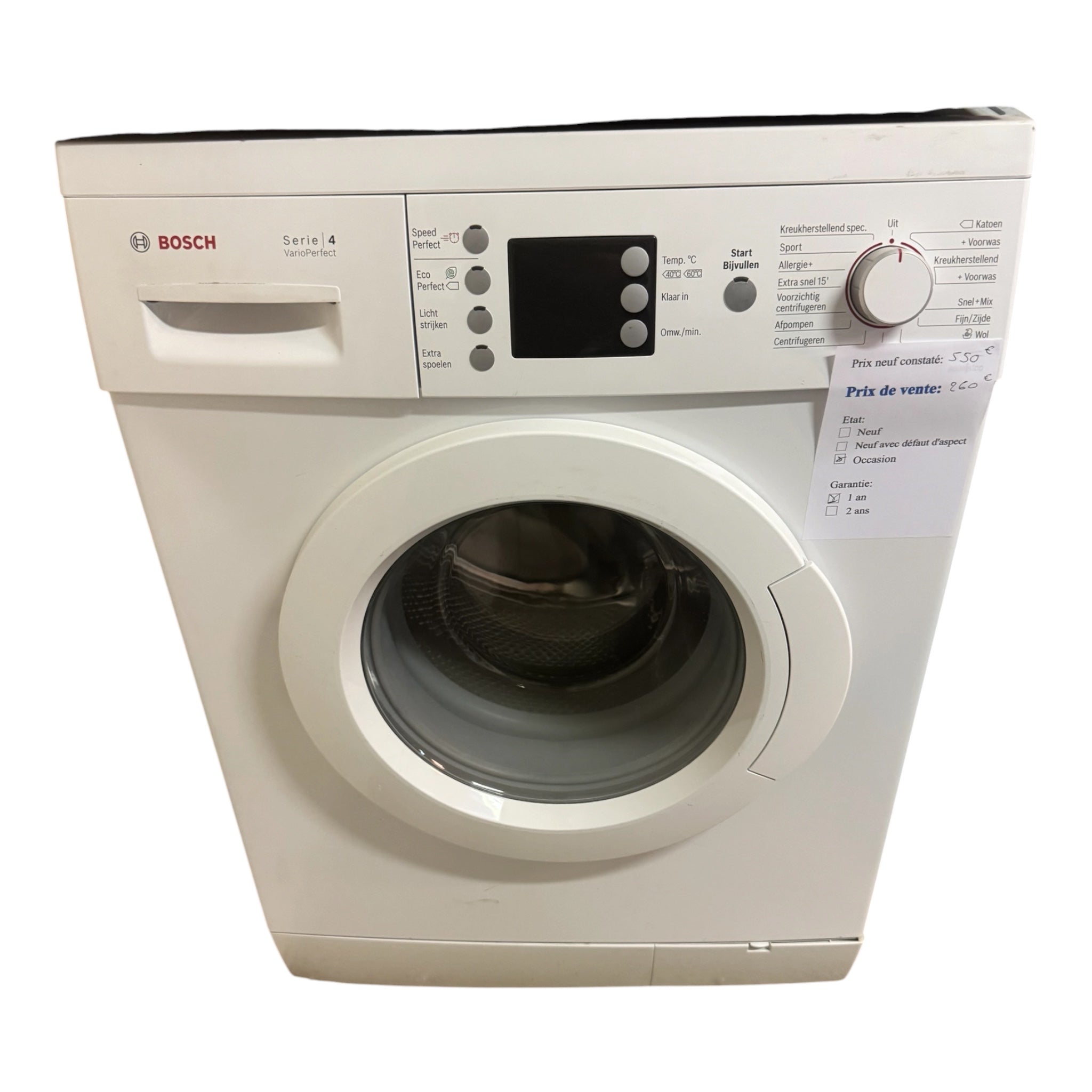 Lave linge Bosch WAE284M4NL