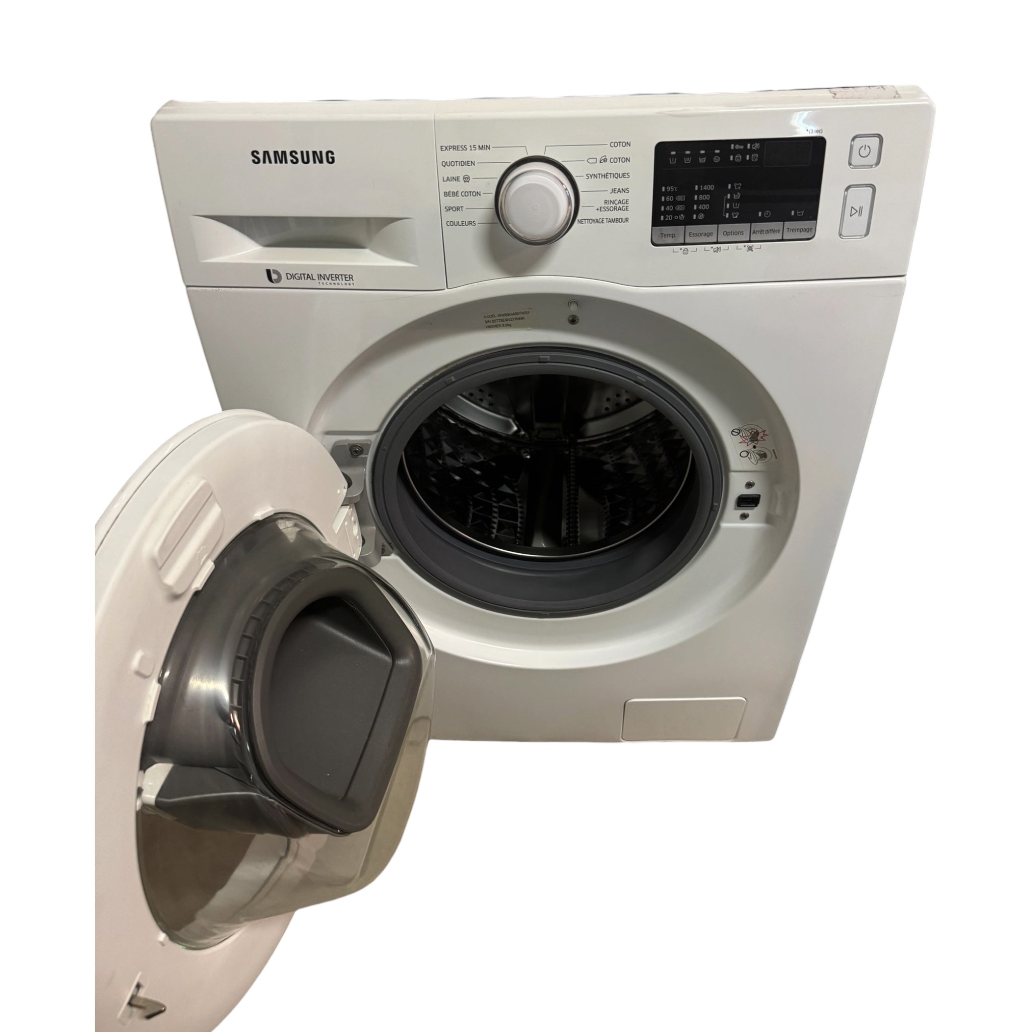 Lave linge Samsung 9Kg WW90K4430YW/EF