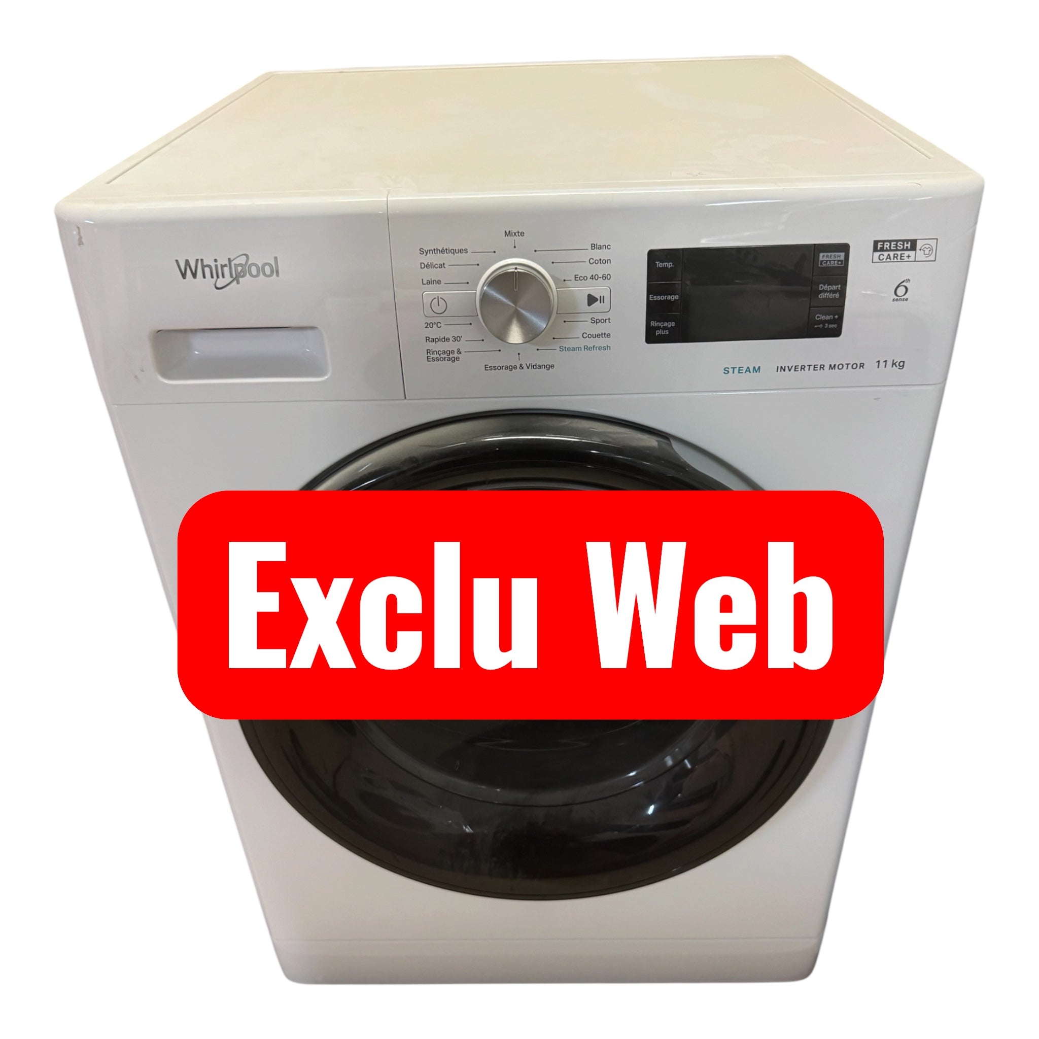 Lave linge whirlpool 11kg FFBB 11489 BV FR