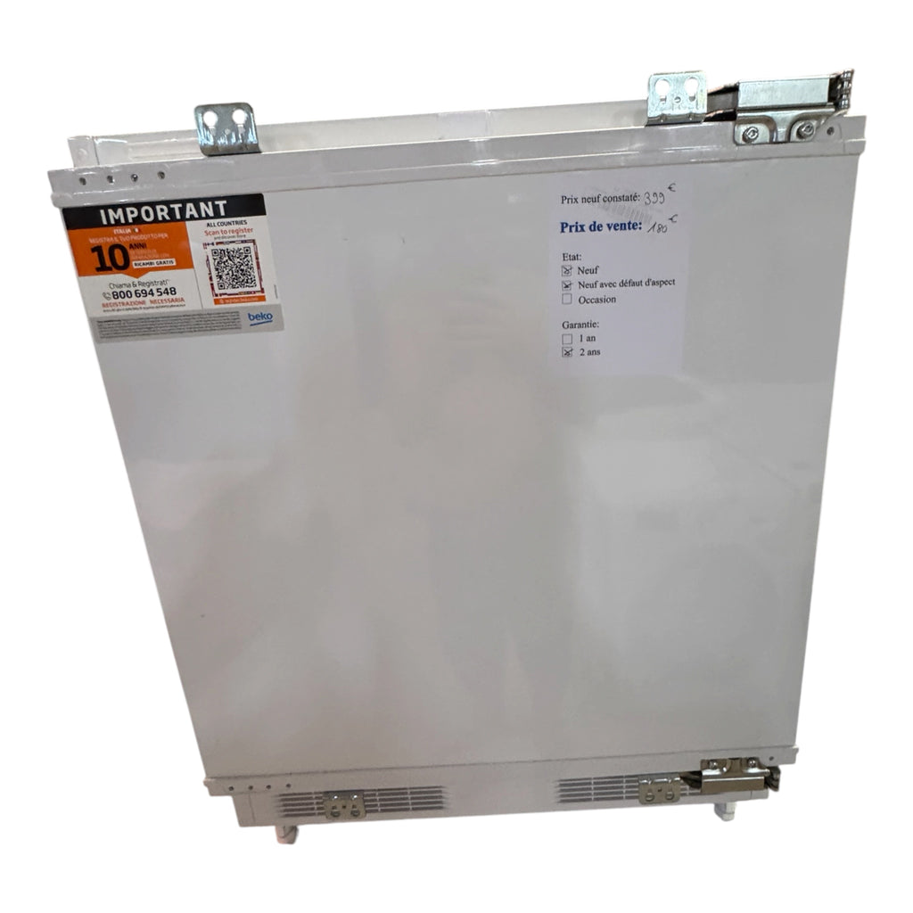 Frigo congélateur top encastrable Beko
