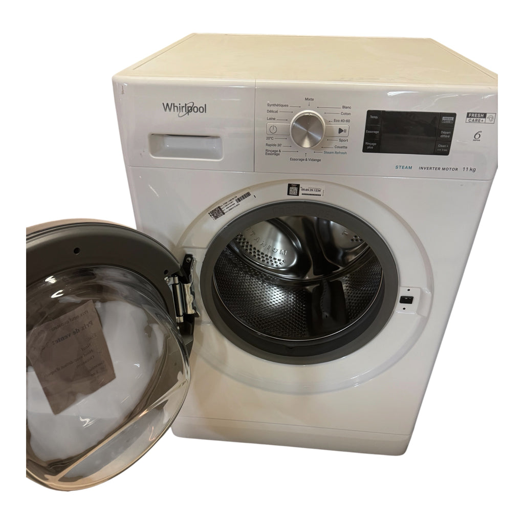 Lave linge whirlpool 11kg FFBB 11489 BV FR