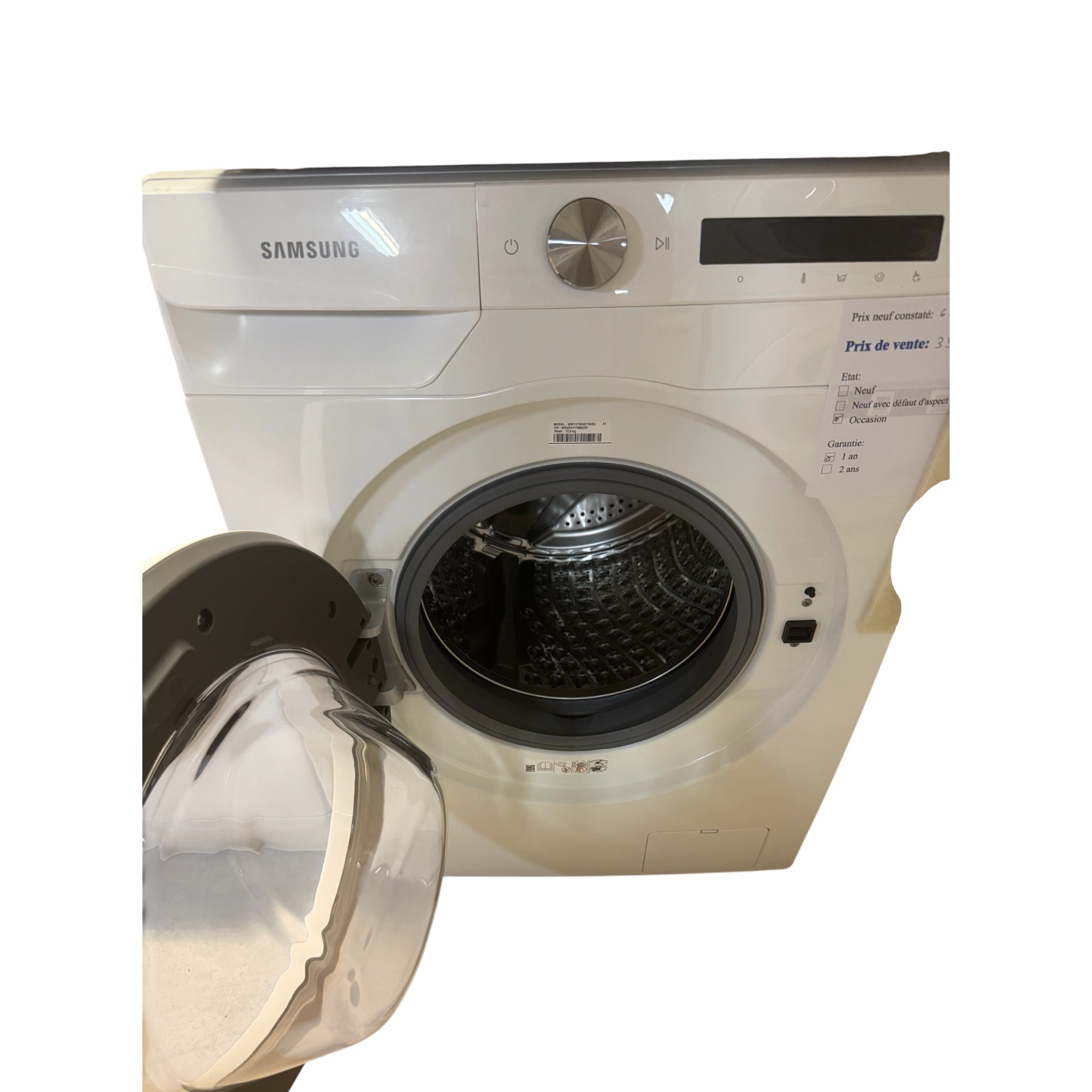 Lave linge Samsung 12kg WW12T504DTW/S3