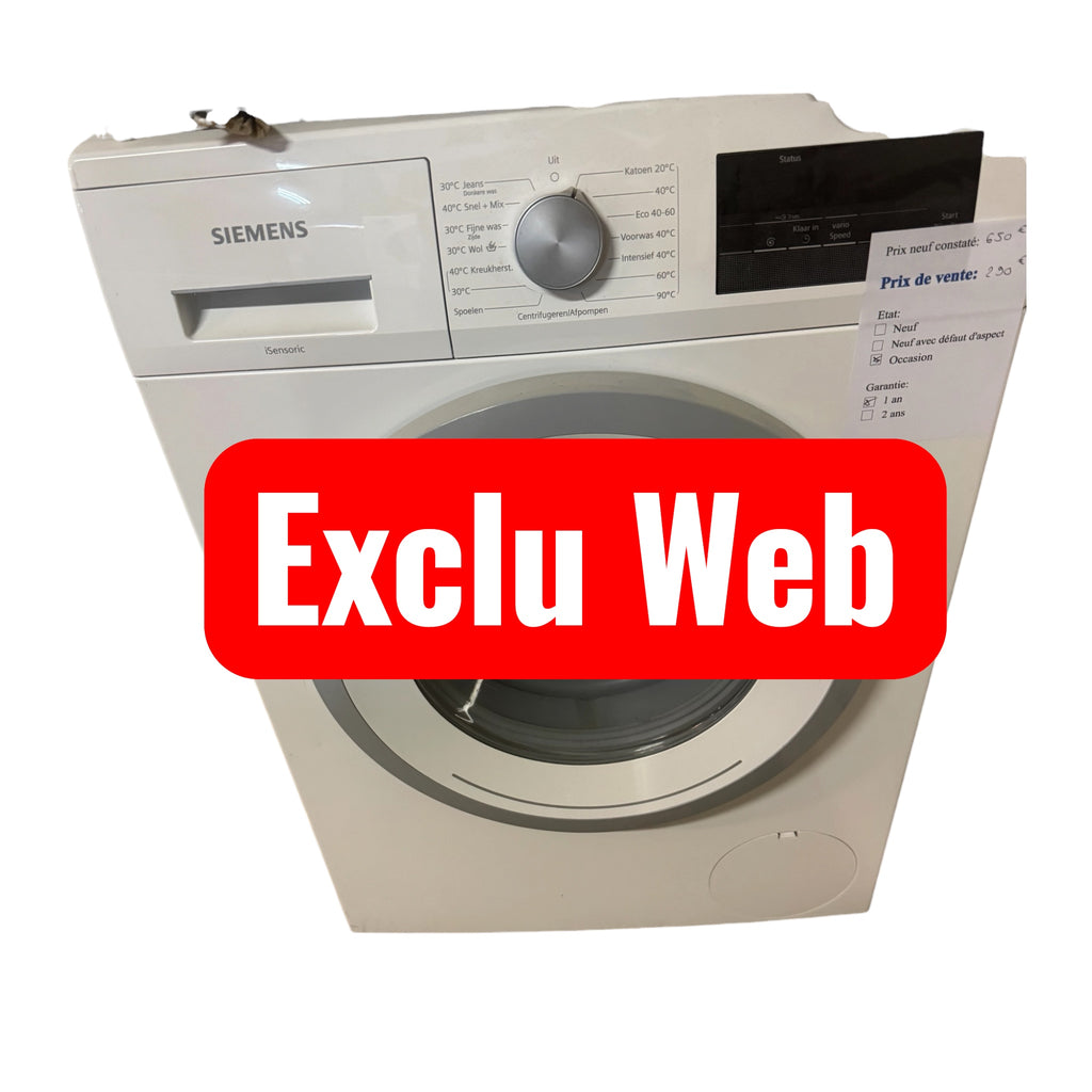 Lave linge Siemens WM14N075NL/38