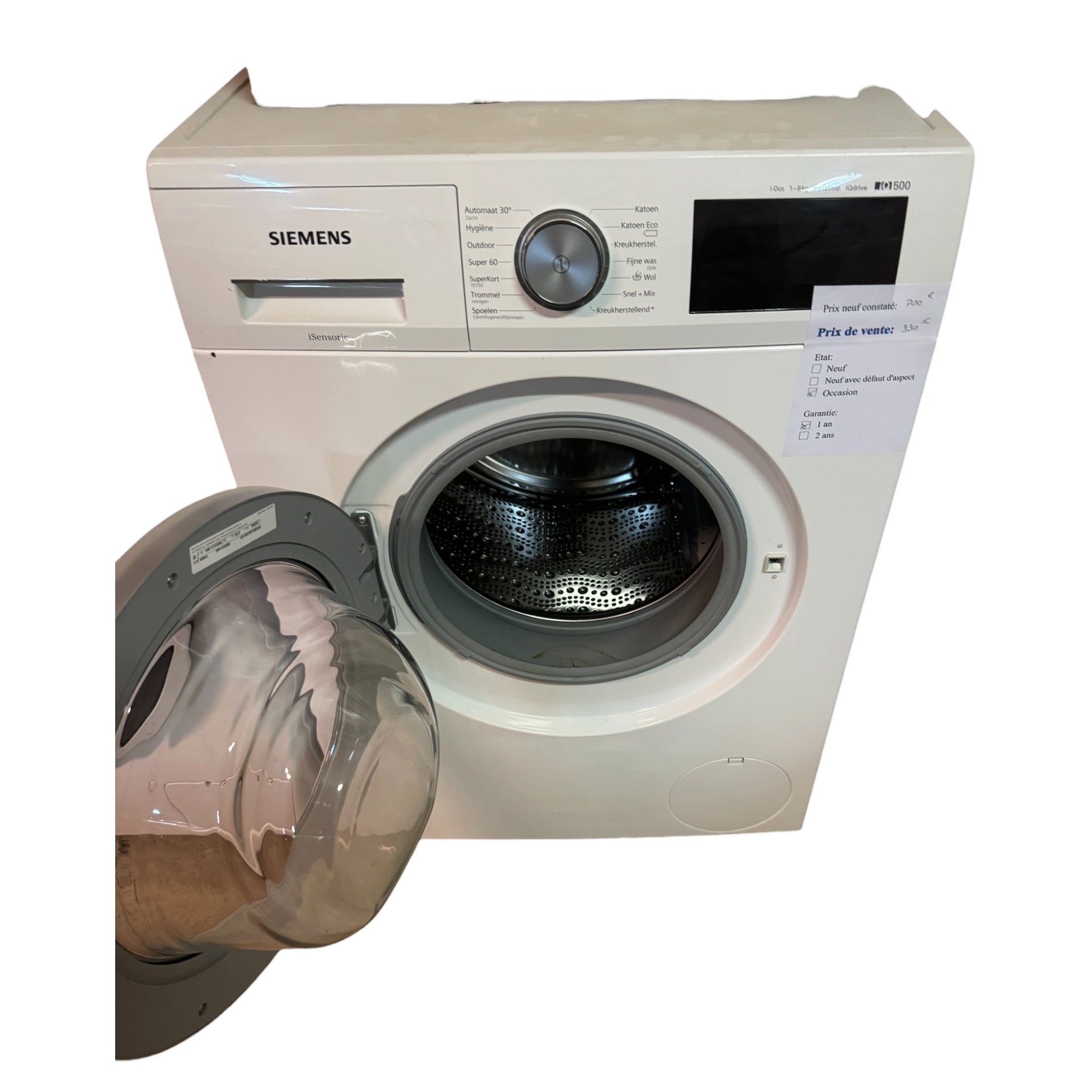 Lave linge Siemens 8kg WM14T640NL/11