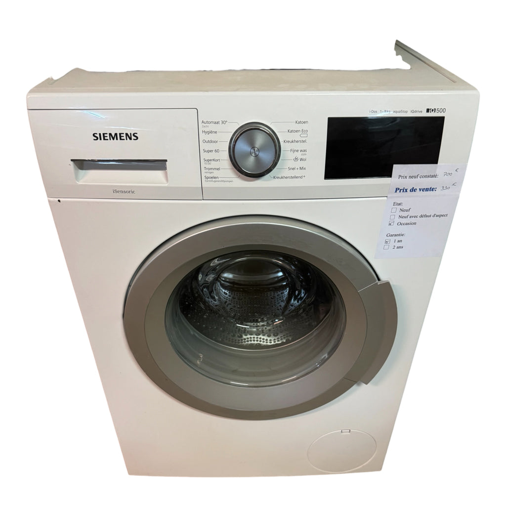 Lave linge Siemens 8kg WM14T640NL/11