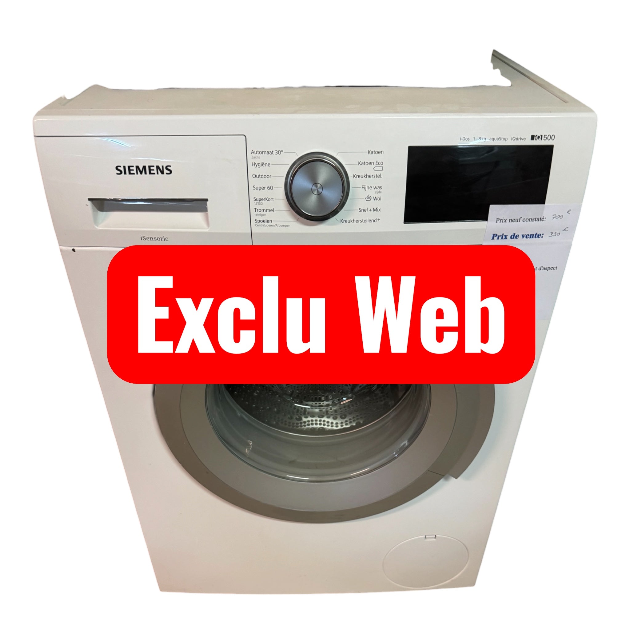 Lave linge Siemens 8kg WM14T640NL/11