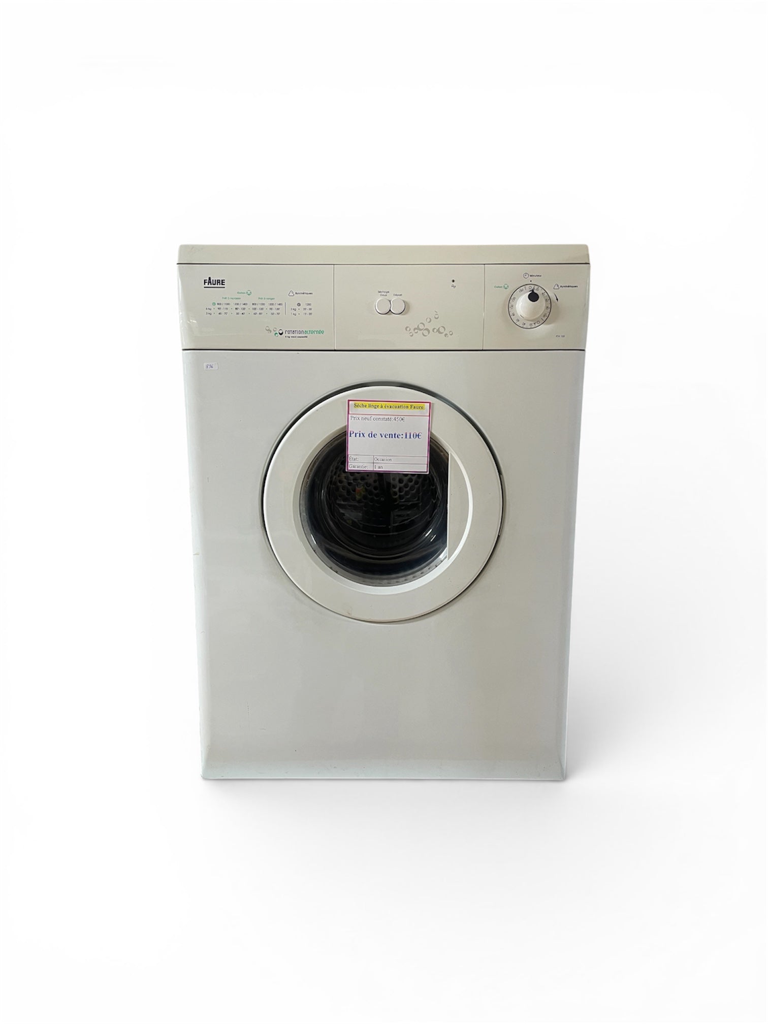 Sèche linge 6Kg Faure FTA103