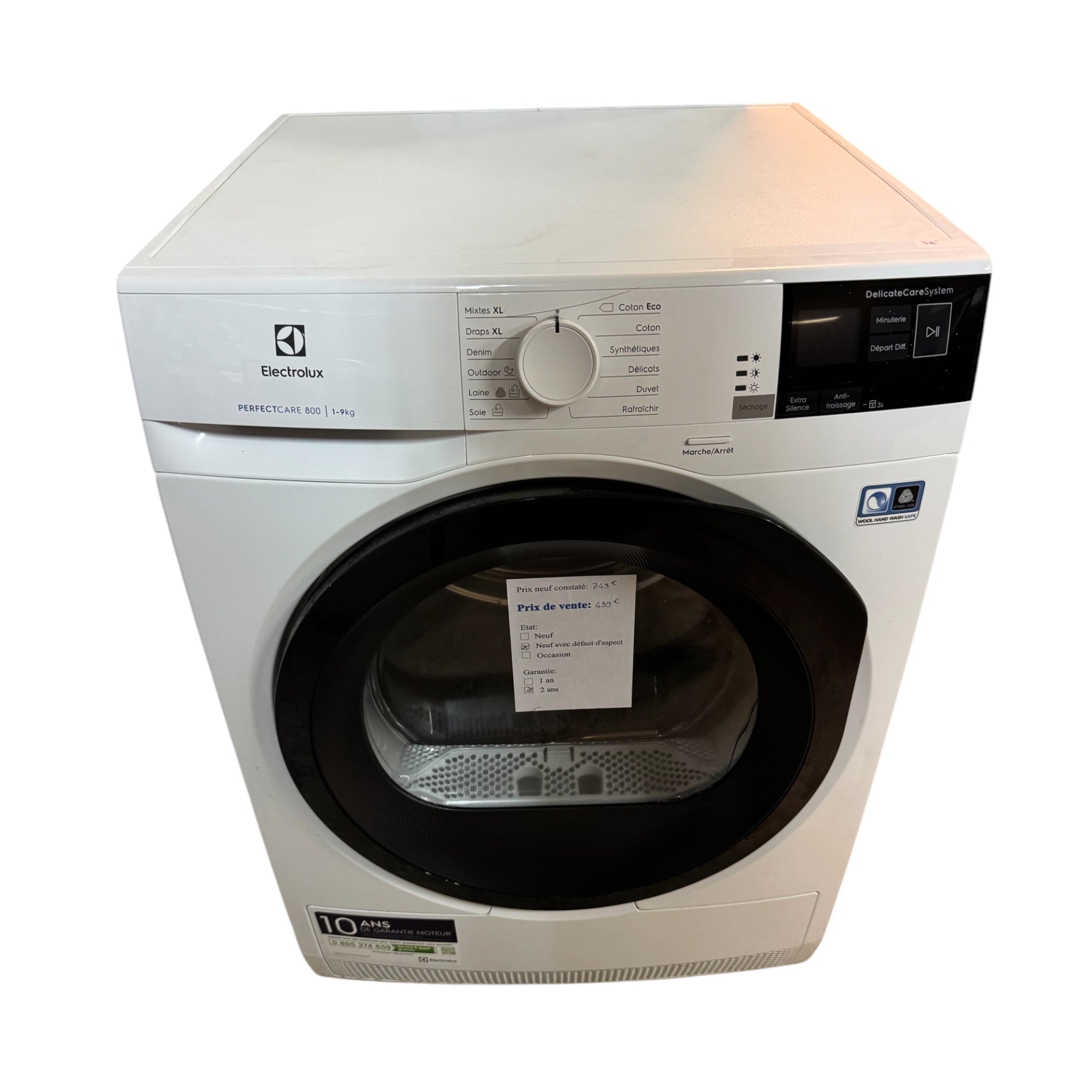 Sèche linge 9kg Electrolux Neuf EW8H5759SD.