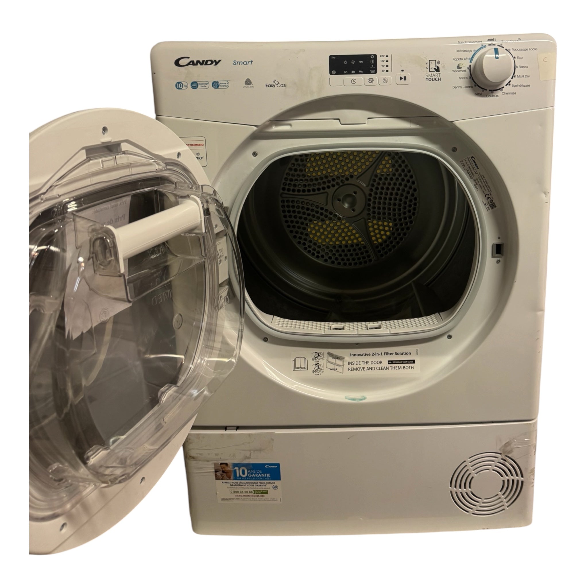 Sèche linge Candy 10kg CSE H10A1LE-47