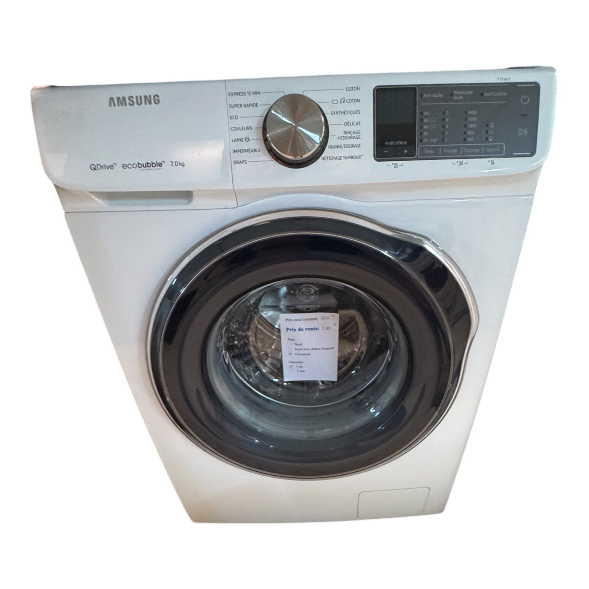Lave linge Samsung 7kg WW70M6450BM/EF