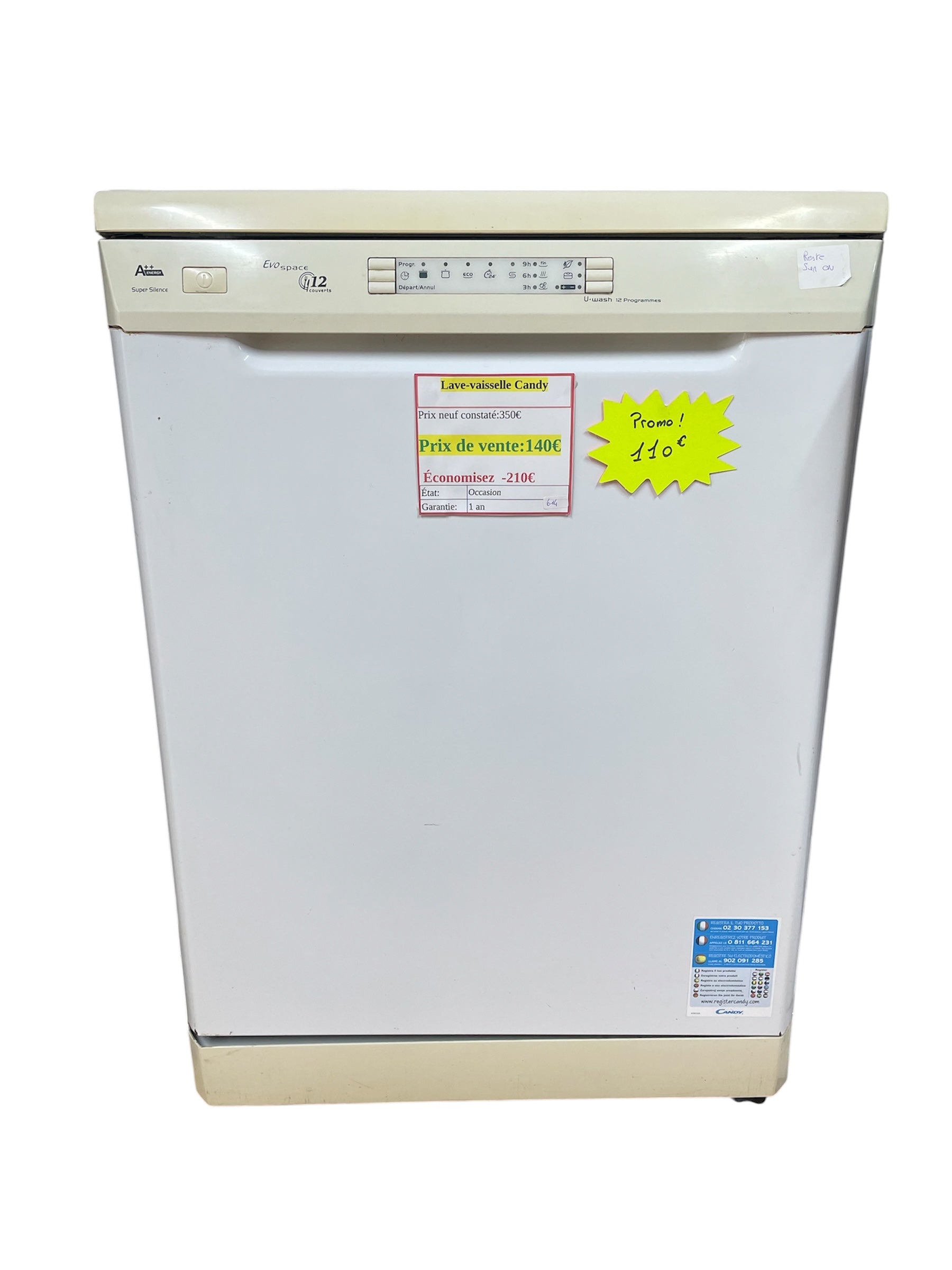 Lave-vaisselle Candy CDP7270