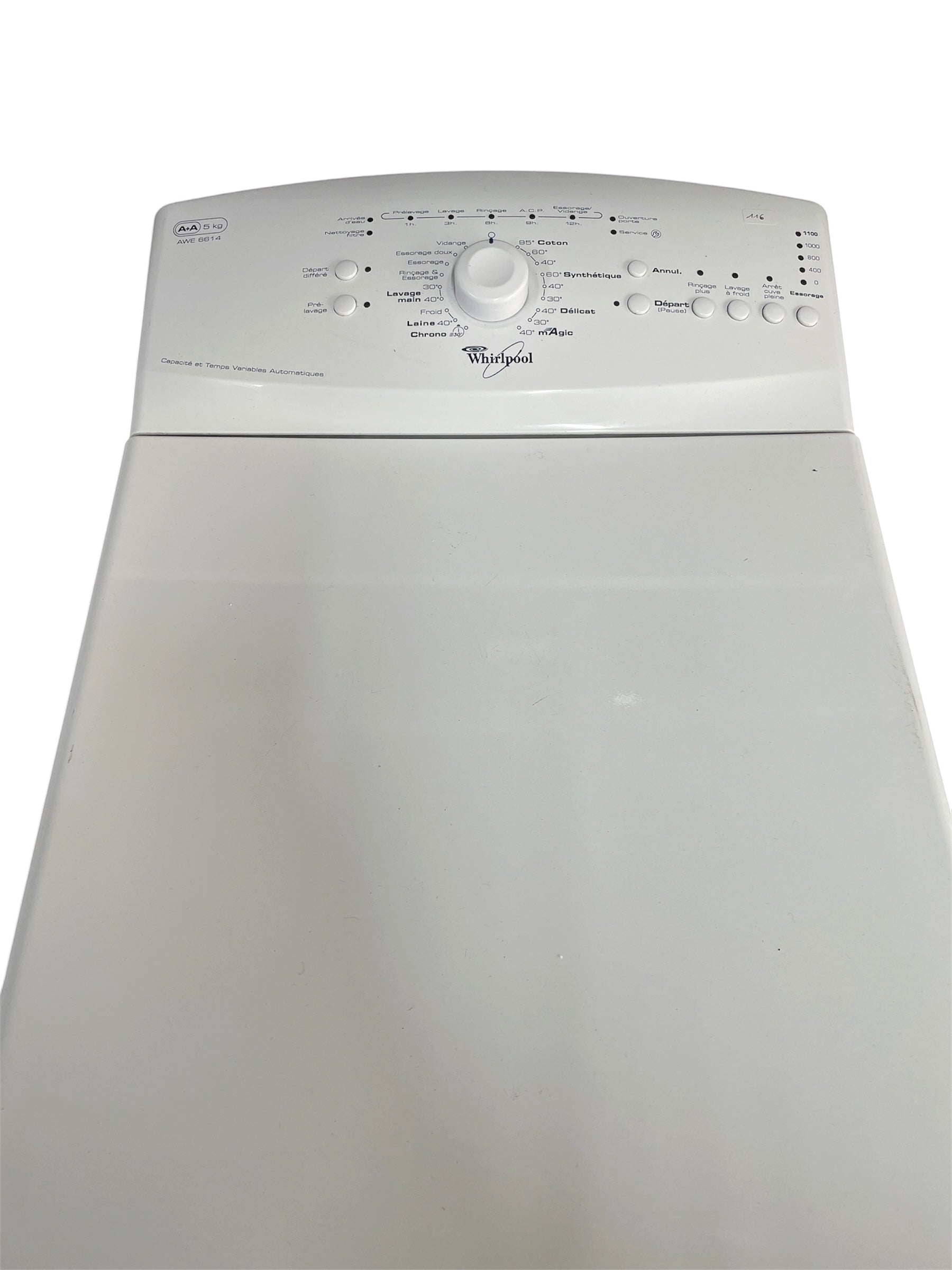 Lave-linge Whirlpool 5kg AWE6614