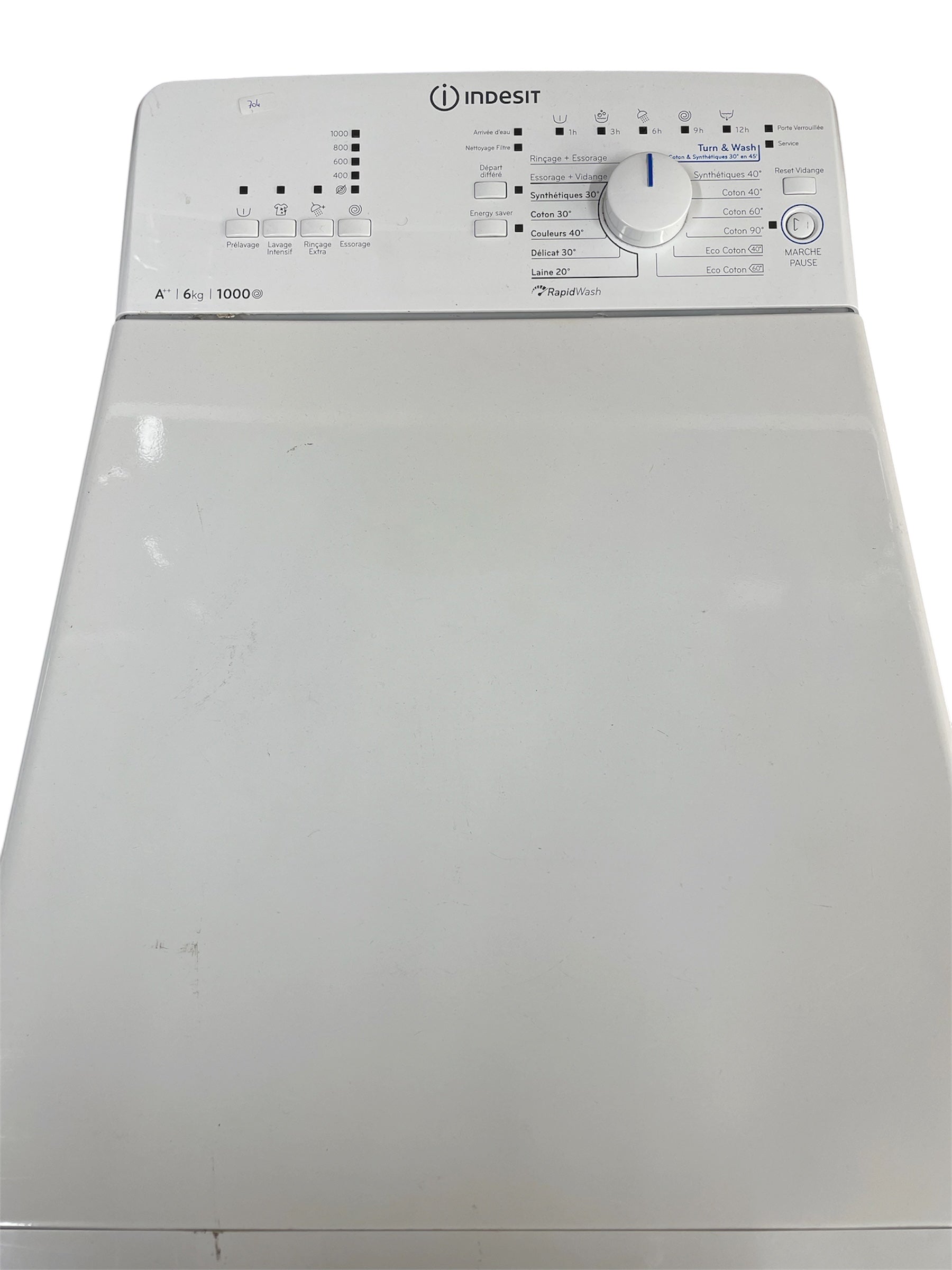 Lave-linge Indesit 6kg BTWA61052