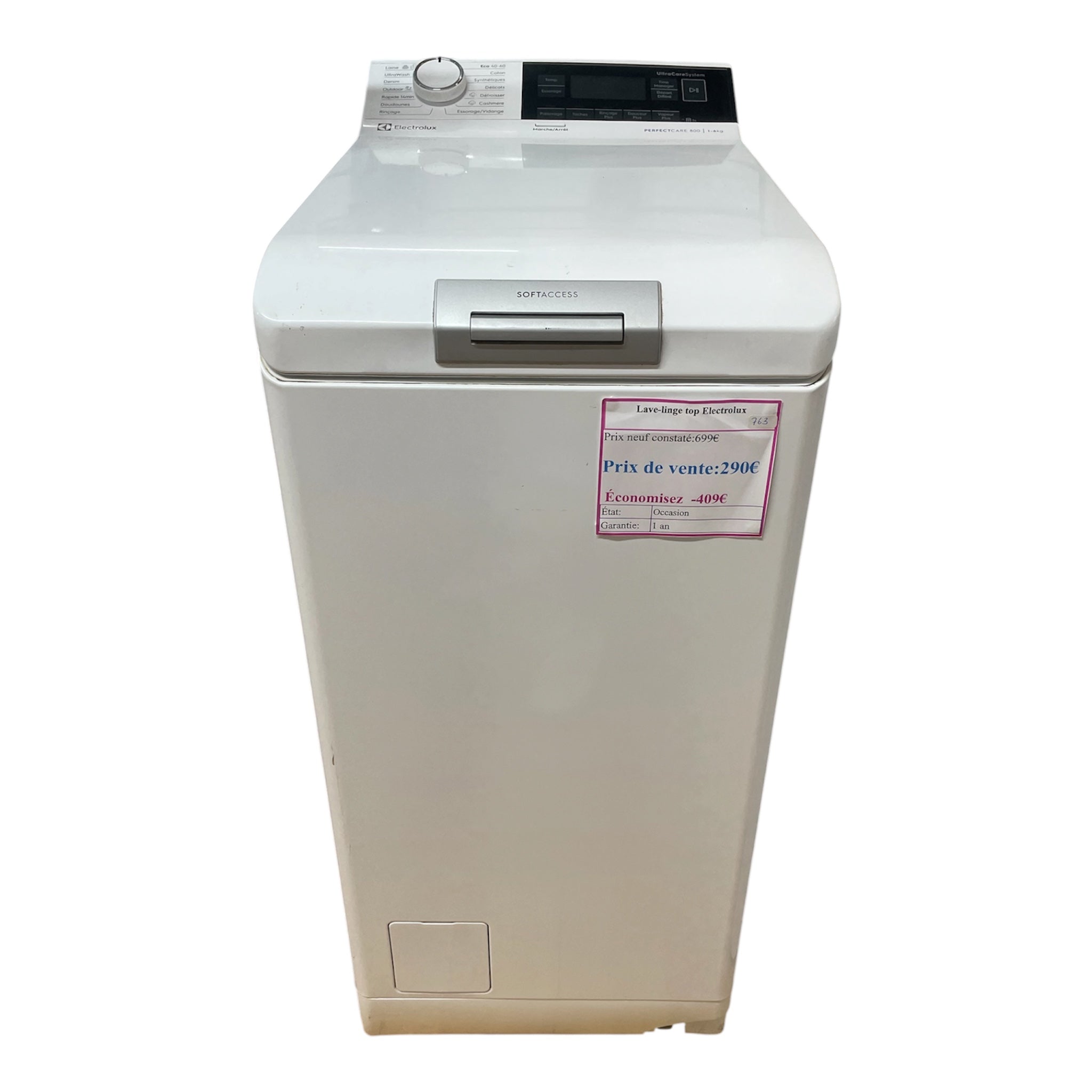Lave-linge Electrolux 6kg EW8T3653CM