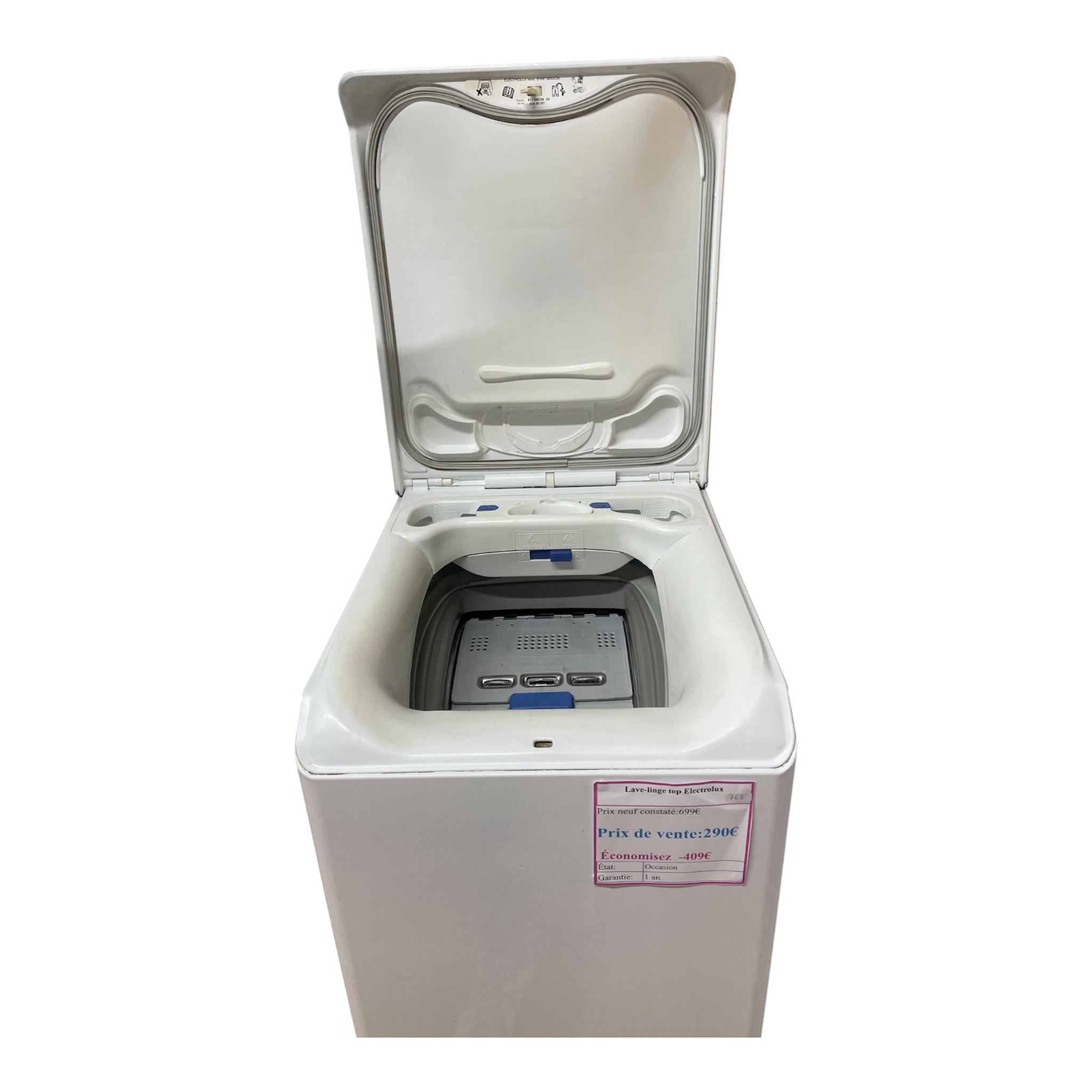 Lave-linge Electrolux 6kg EW8T3653CM