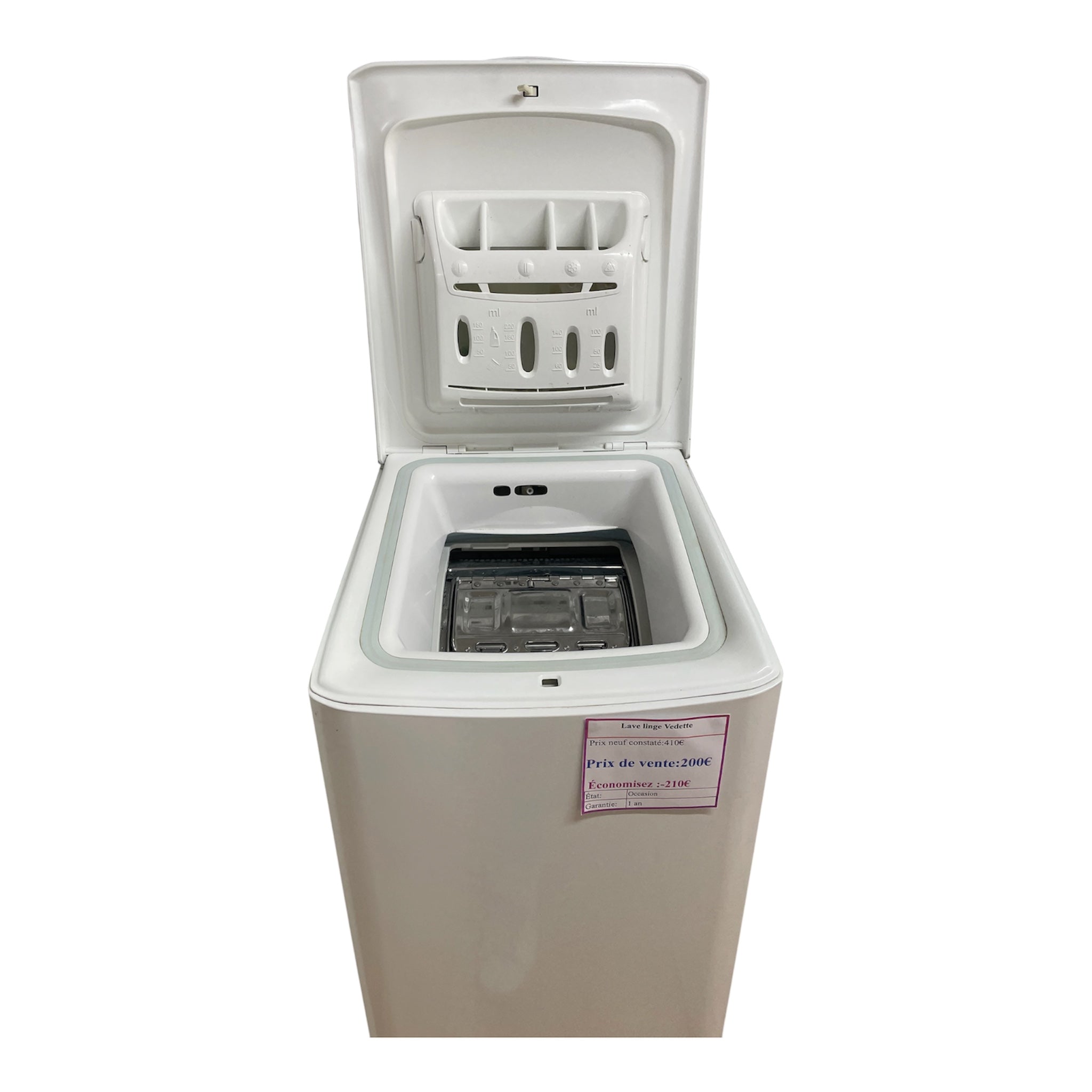 Lave-linge Vedette 6kg VLT612E2