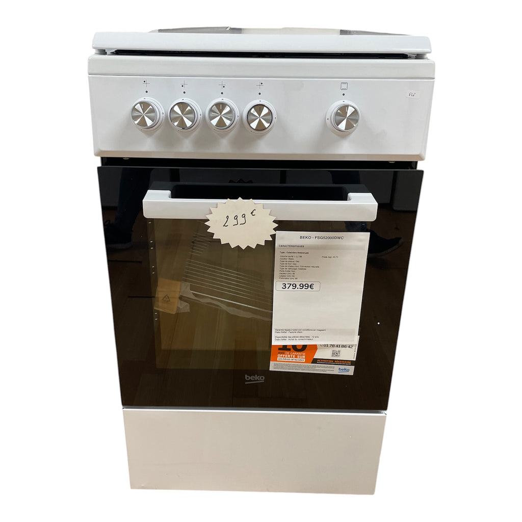 Gazinière Beko Neuf FSG52000WC