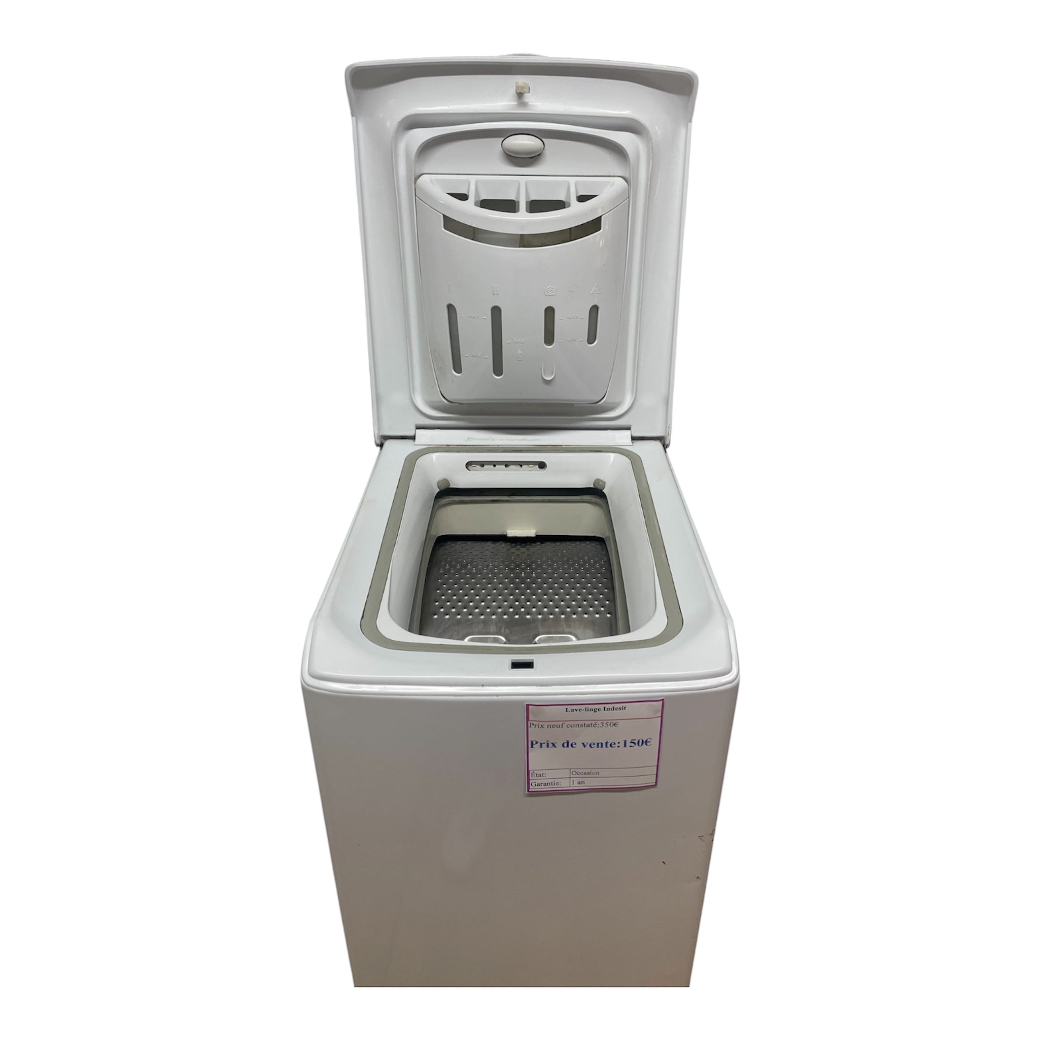 Lave-linge top Indesit 5kg WITL1001