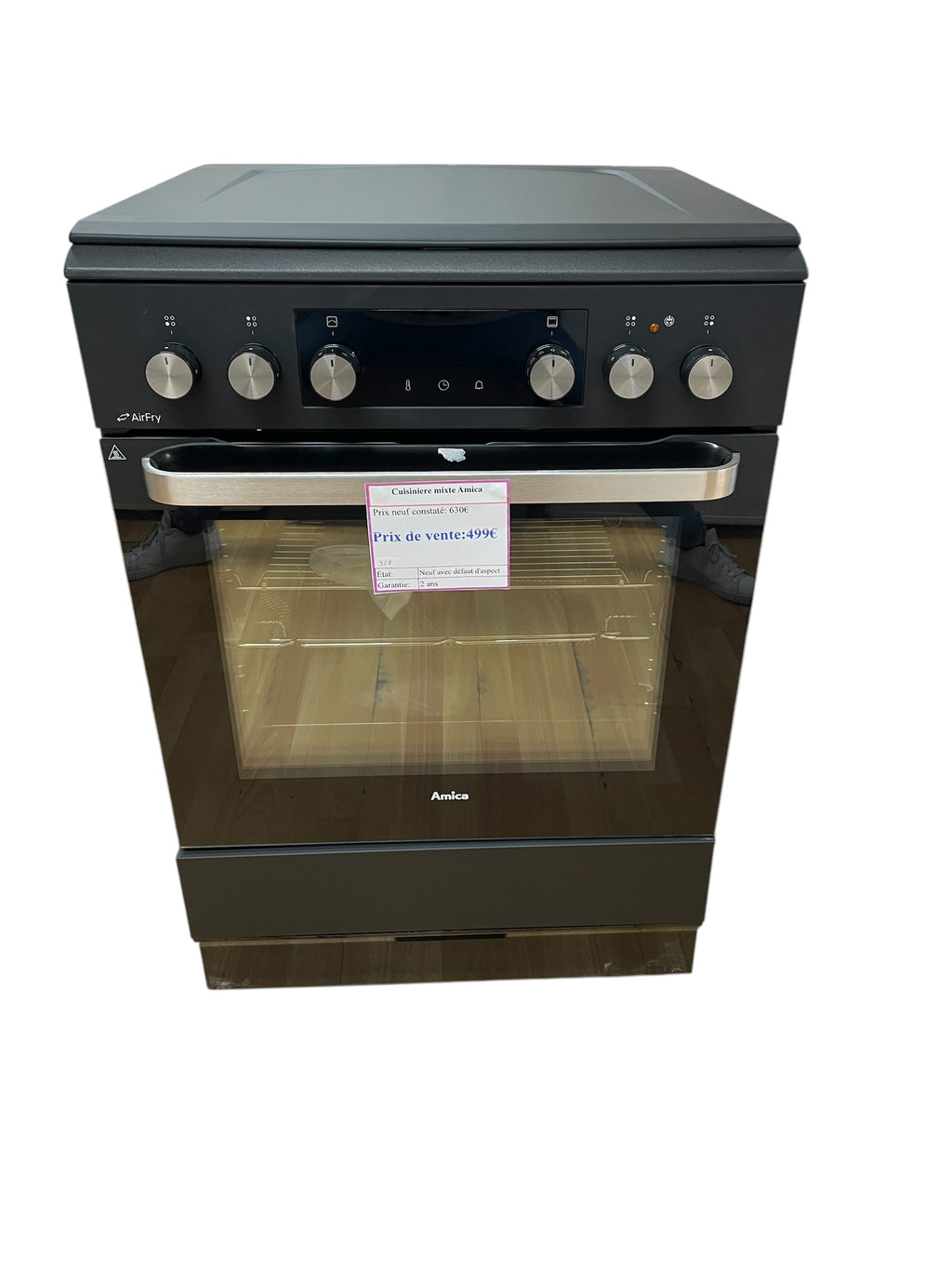 Cuisinière mixte Amica ACM7037RN Neuf