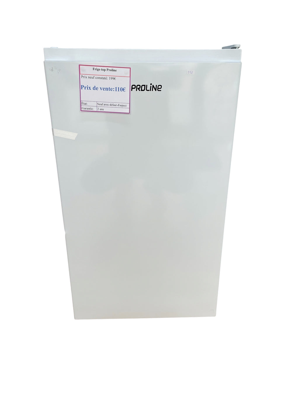 Frigo top Proline TTR94WH Neuf