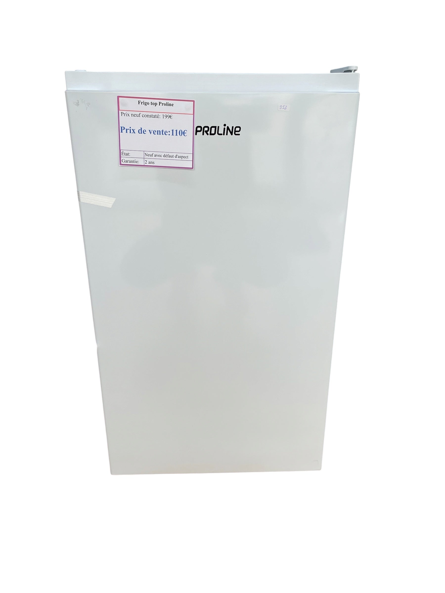 Frigo top Proline TTR94WH Neuf