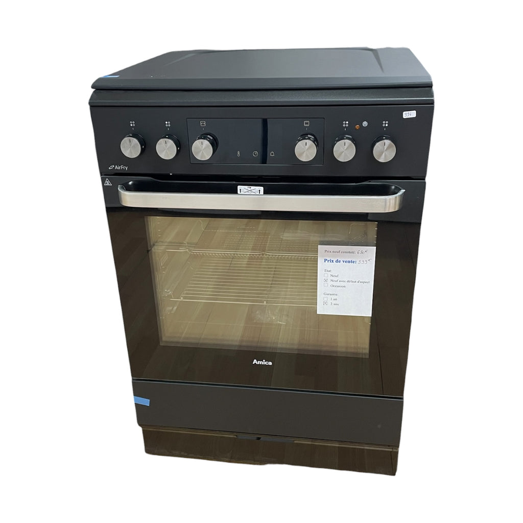 Cuisinière mixte amica ACM7037RN Neuf