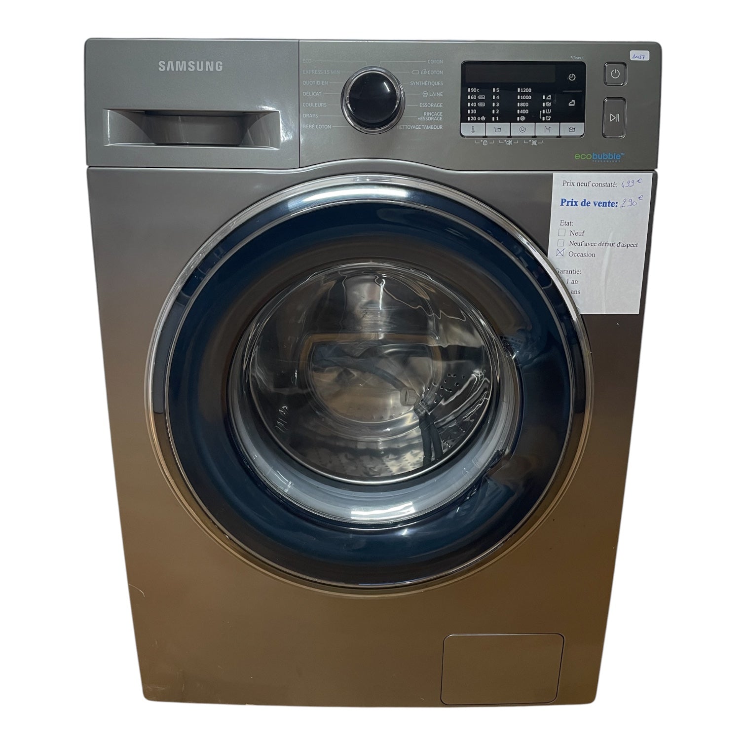 Lave linge Samsung WW70J5355FX