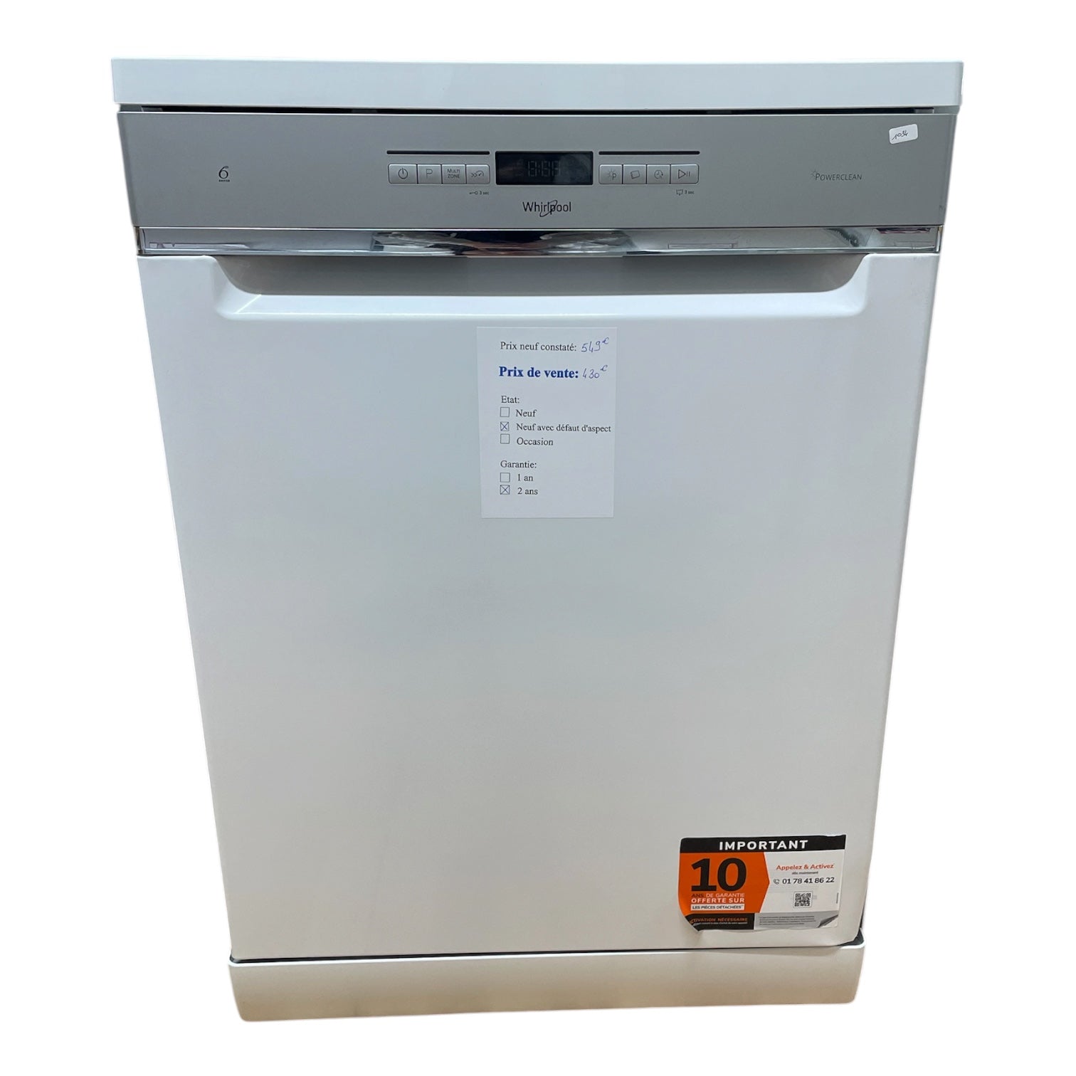 Lave vaisselle Whirlpool DWL-DEA701-B Neuf