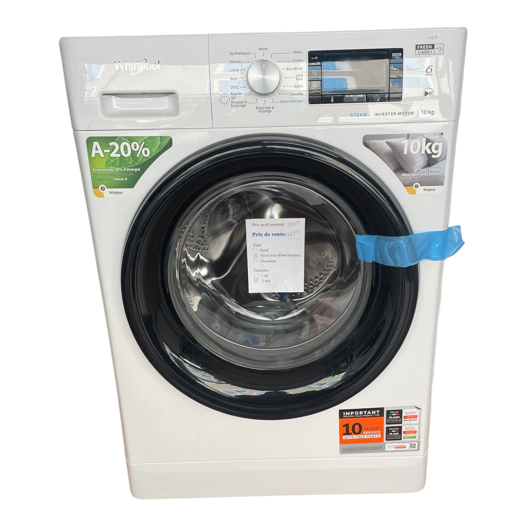 Lave linge Whirlpool FFDB10489BVFR Neuf
