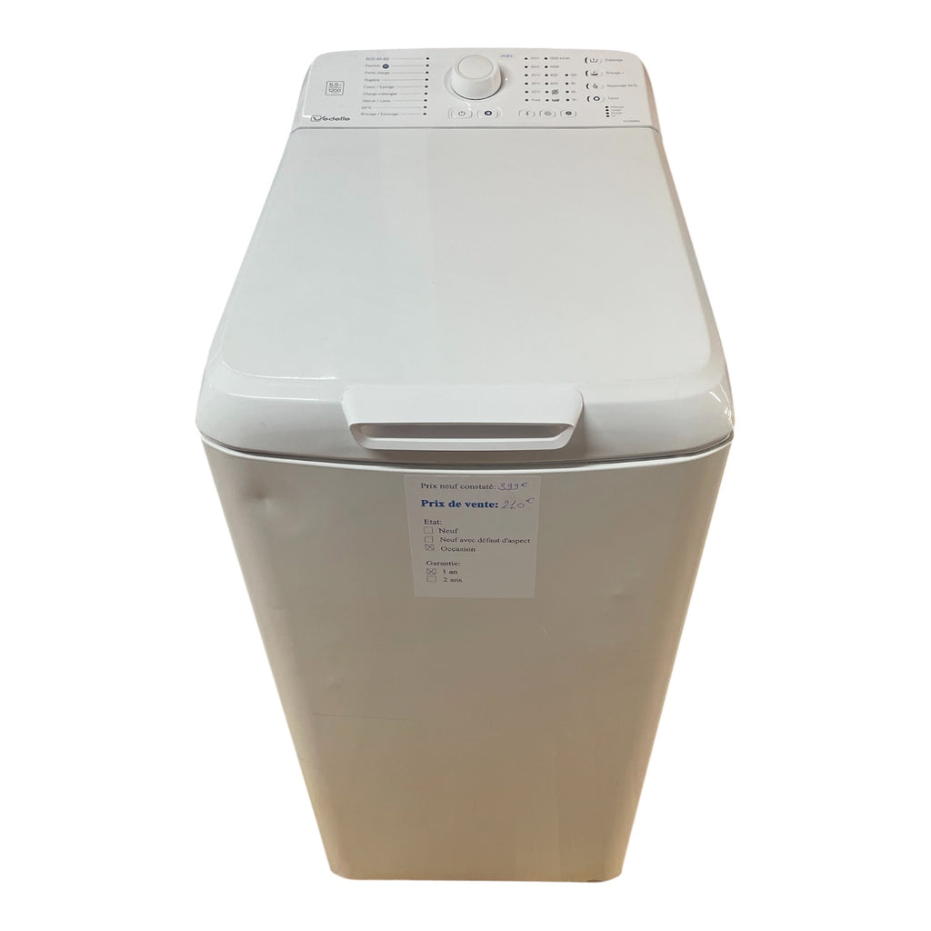Lave linge vedette VLT1255W2