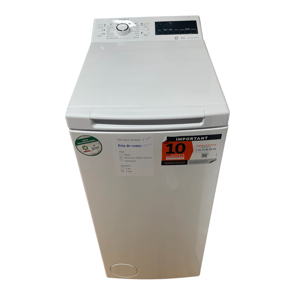 Lave linge Whirlpool TDLR6265FR Neuf