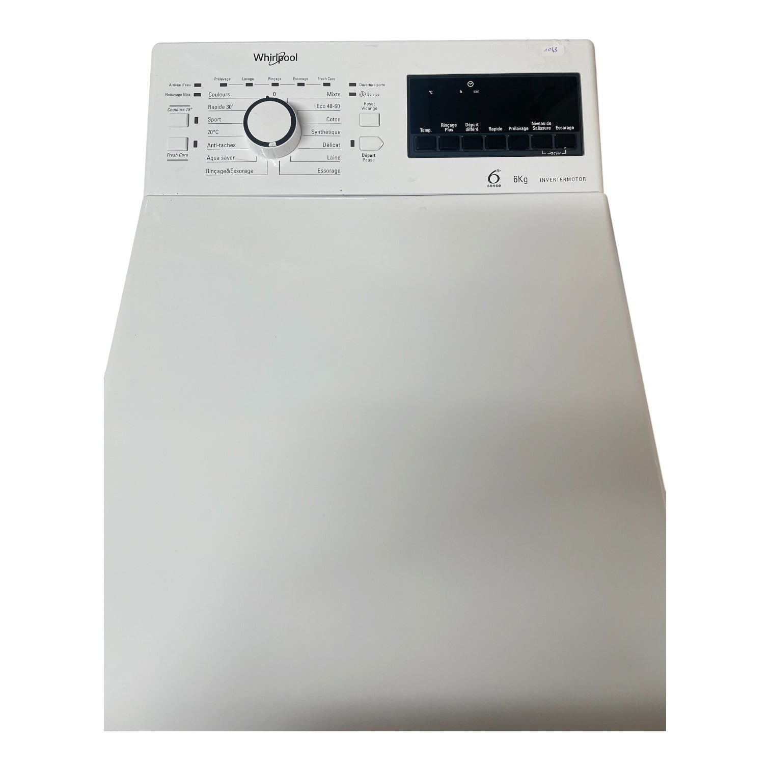 Lave linge Whirlpool TDLR6265FR Neuf