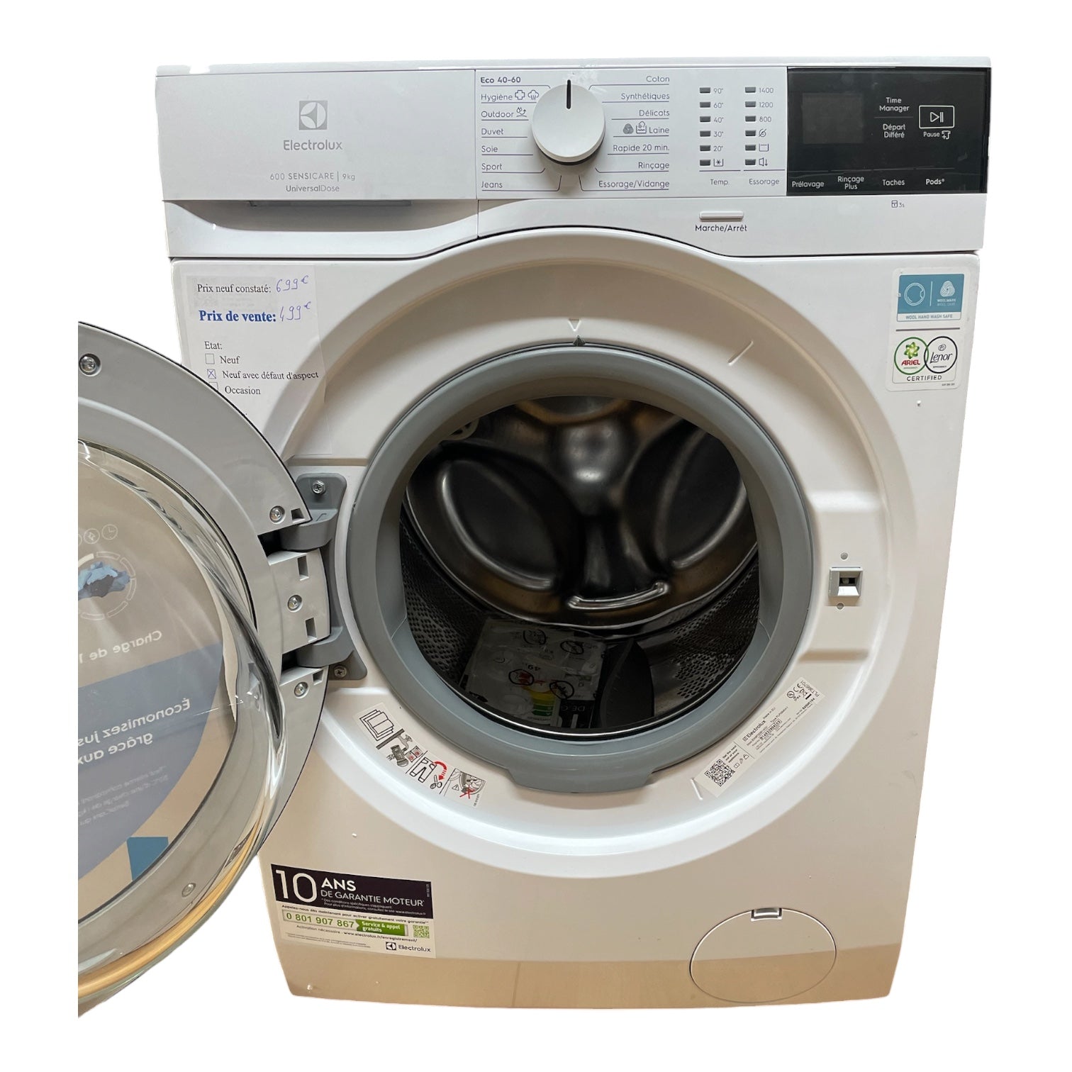 Lave linge Electrolux EW6FI22914OV Neuf