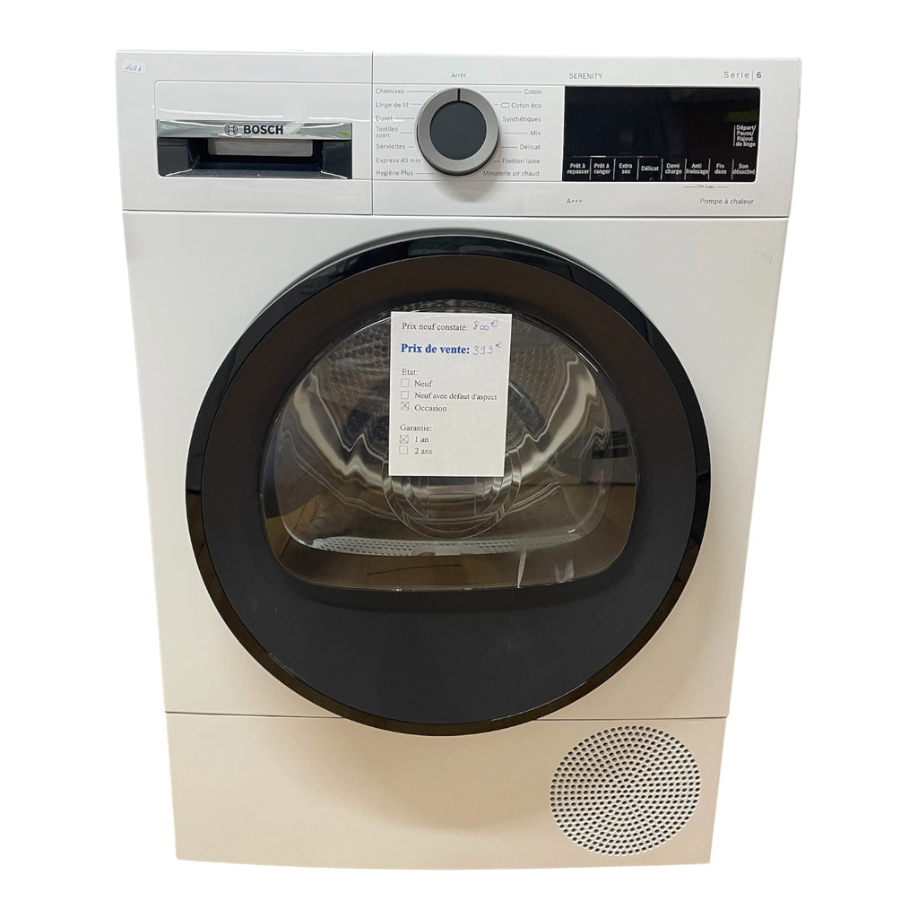 Sèche linge Bosch WQG233DSFR 9kg