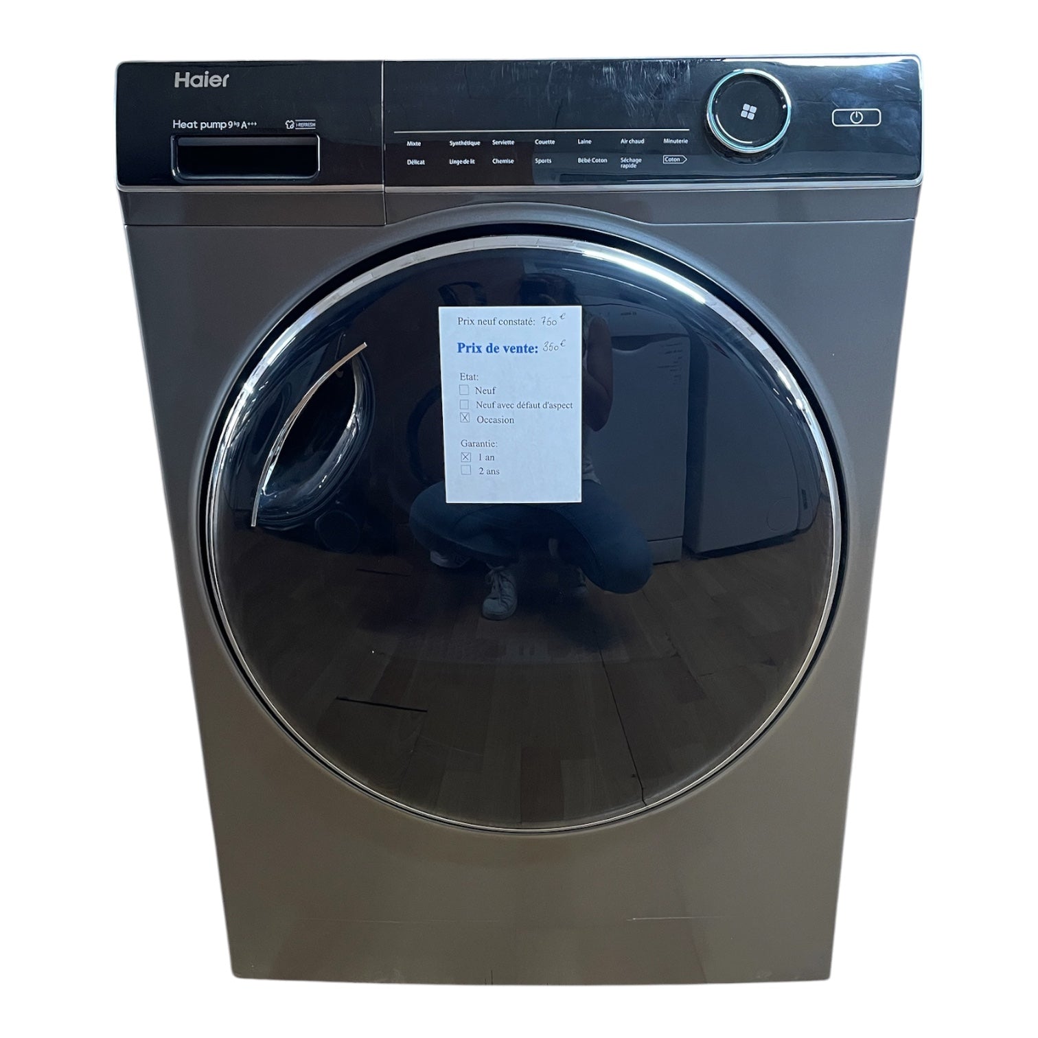 Sèche linge Haier HD90A3979s 9kg