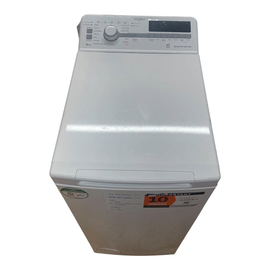 Lave linge Whirlpool TDLR62667FR Neuf