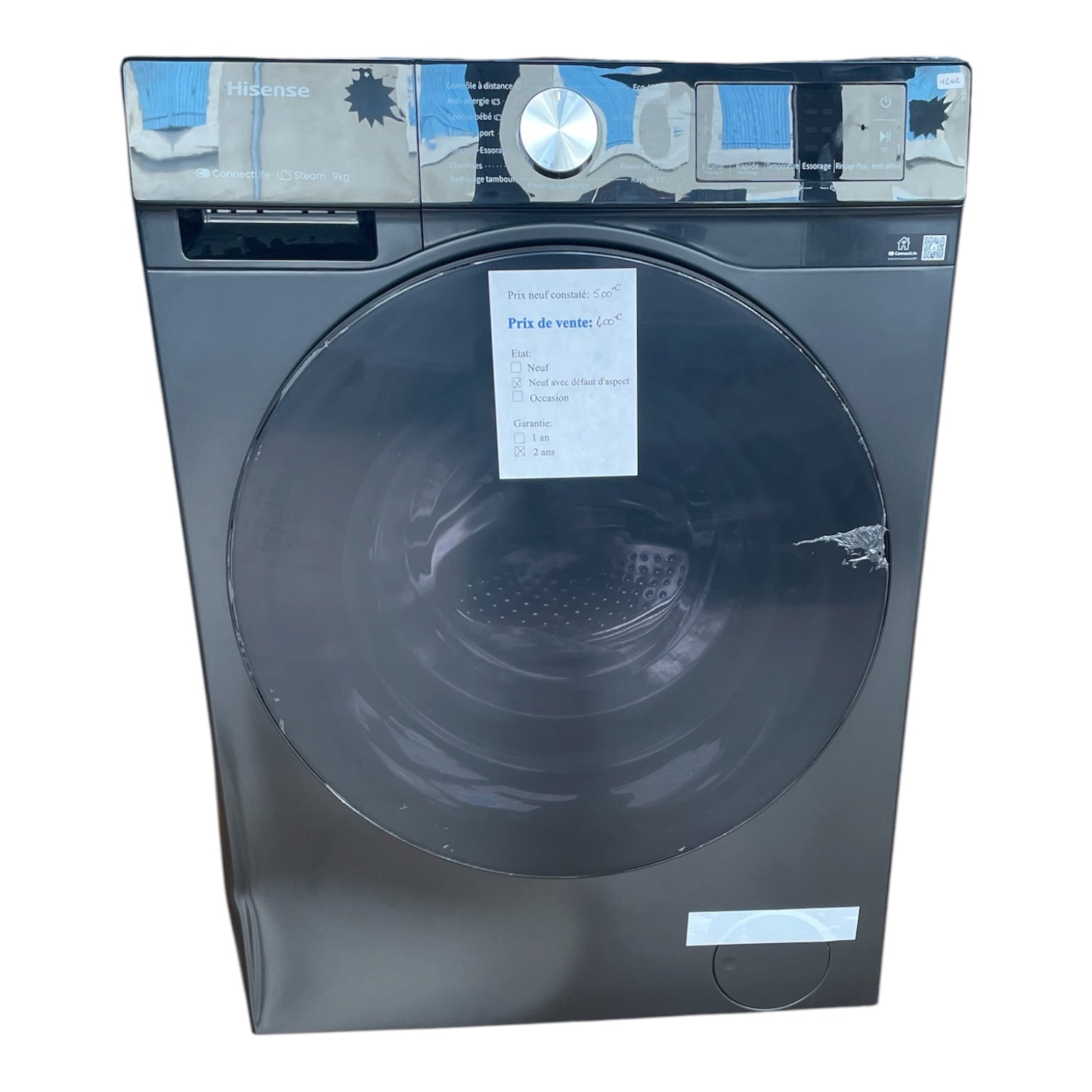 Lave linge hisense WF3S9043BB3 Neuf