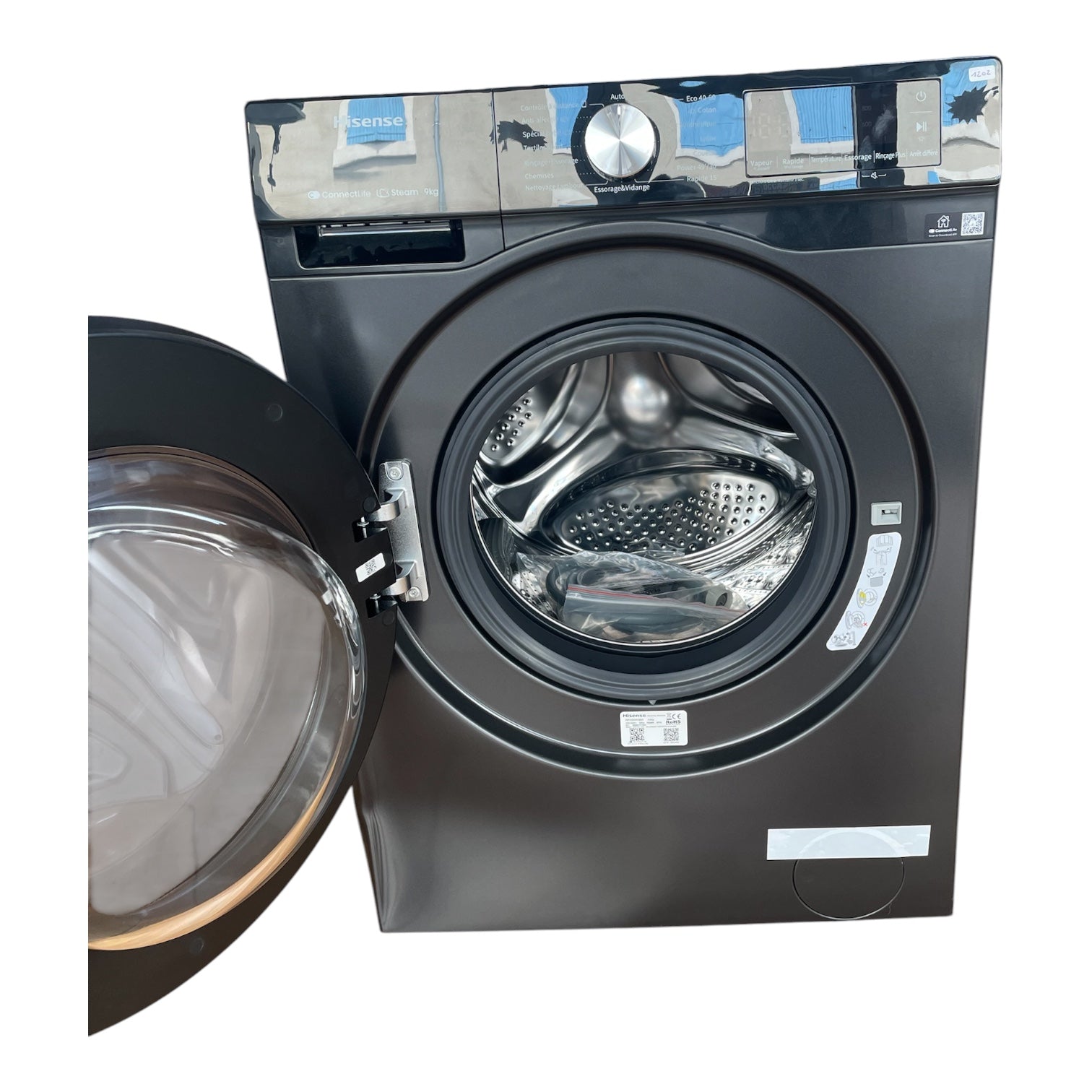 Lave linge hisense WF3S9043BB3 Neuf