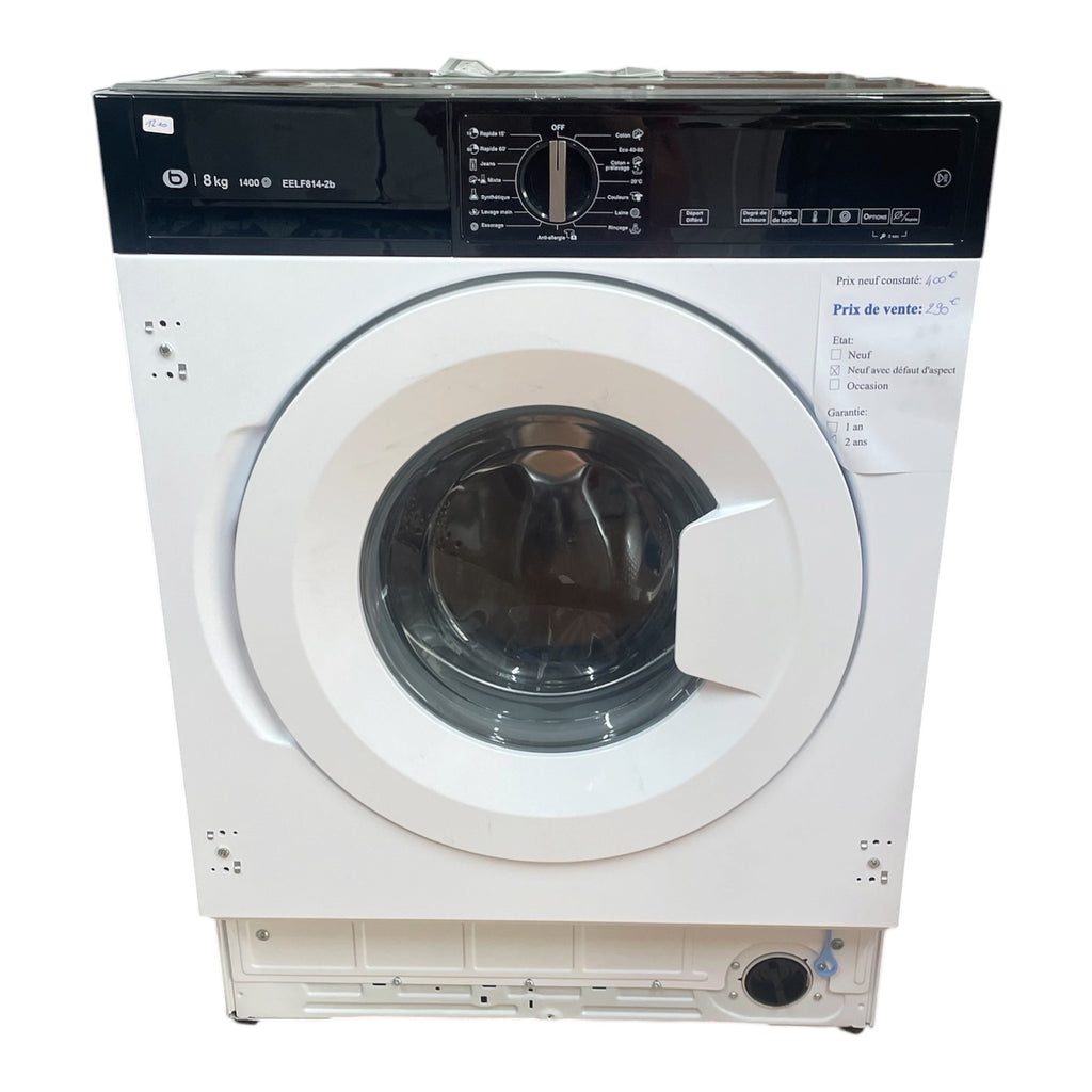 Lave linge encastrable essentiel B EELF814-2b Neuf