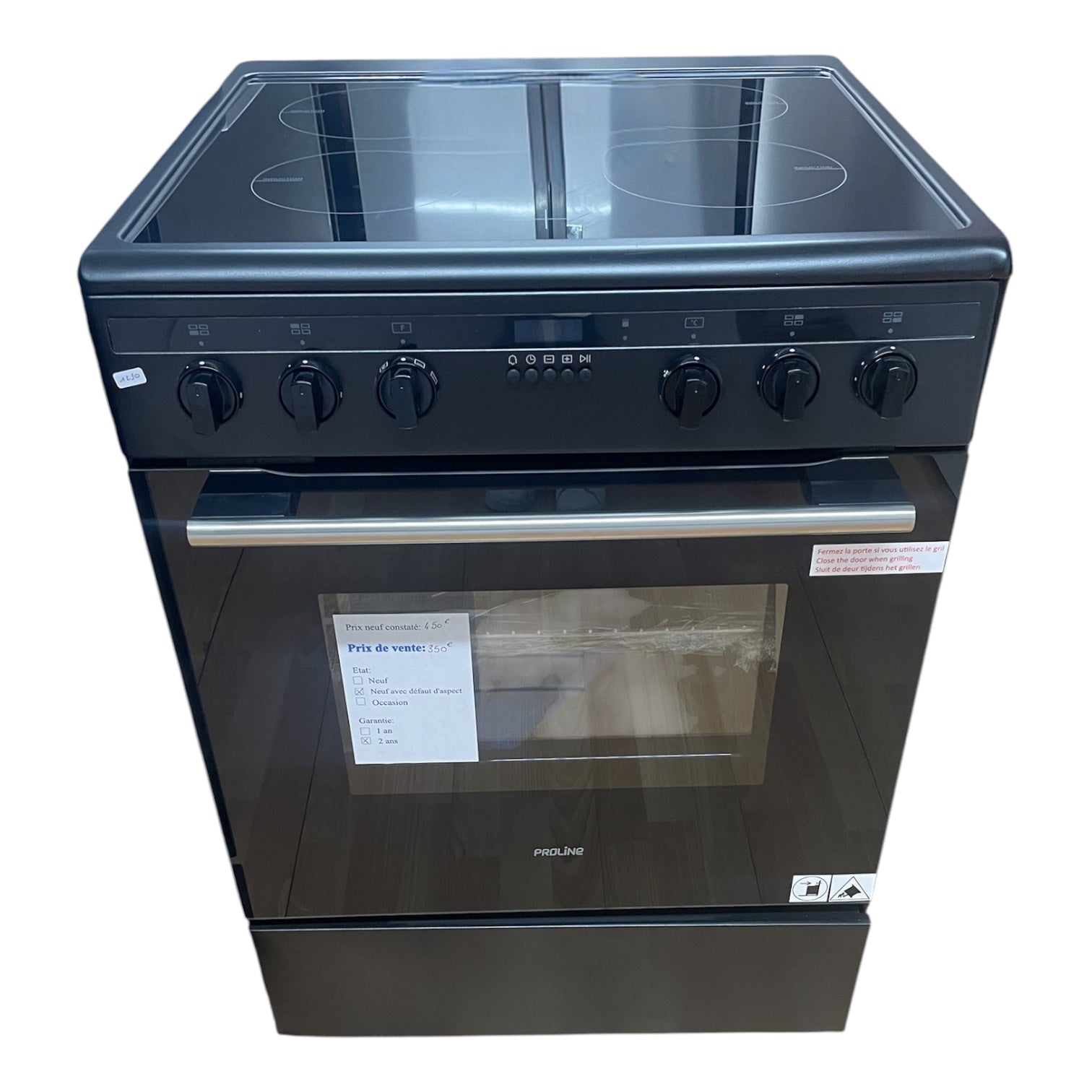 Cuisinière induction Proline P603IMCIBK Neuf