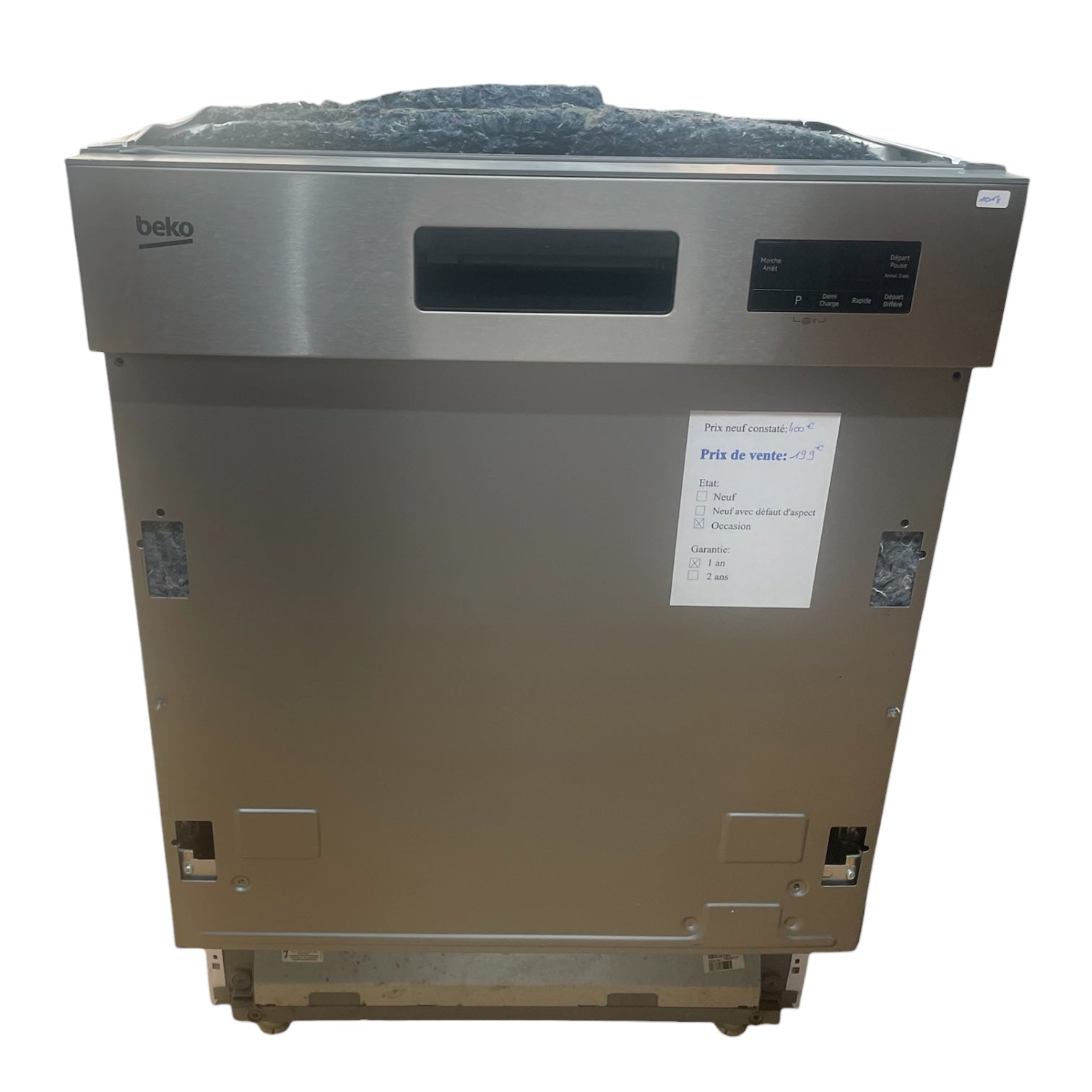 Lave vaisselle encastrable Beko PDSN25311X