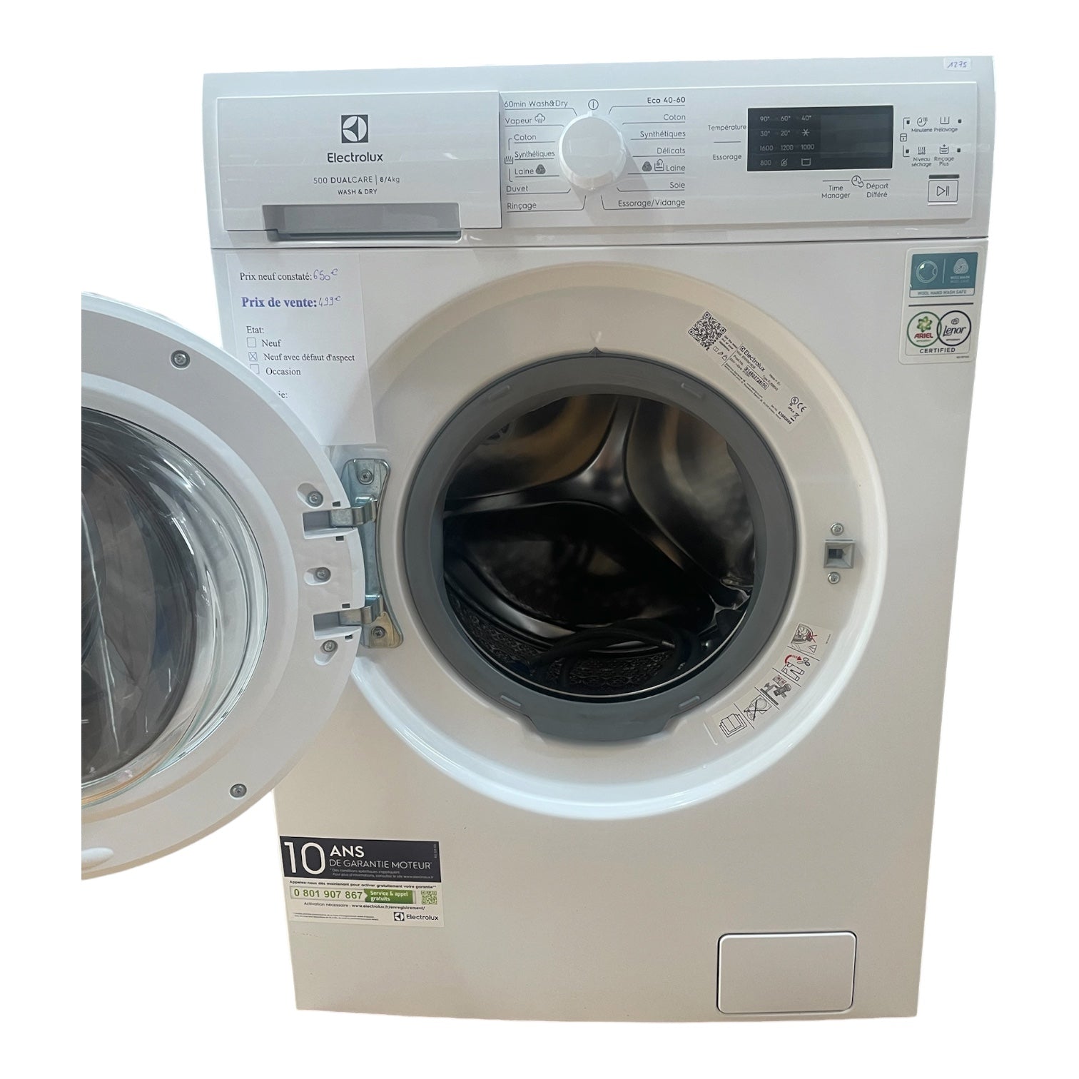 Lave linge séchant Electrolux EWW8416DB Neuf