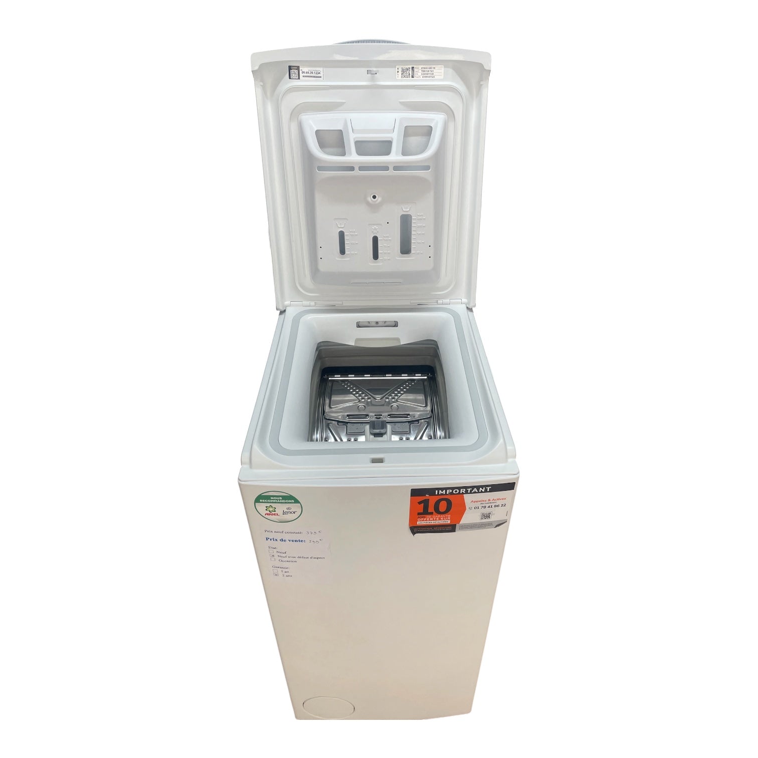 Lave linge indesit BTWHS6261FR Neuf