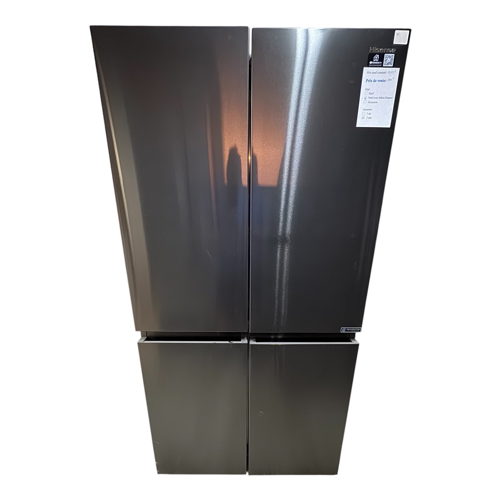 Frigo Multi porte RQ758N4SBFE Neuf Hisense