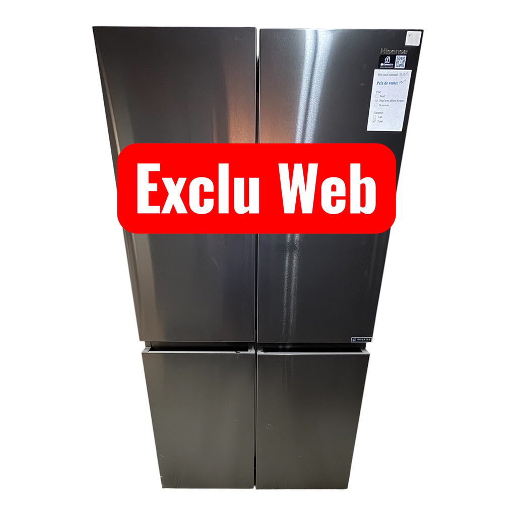 Frigo Multi porte RQ758N4SBFE Neuf Hisense