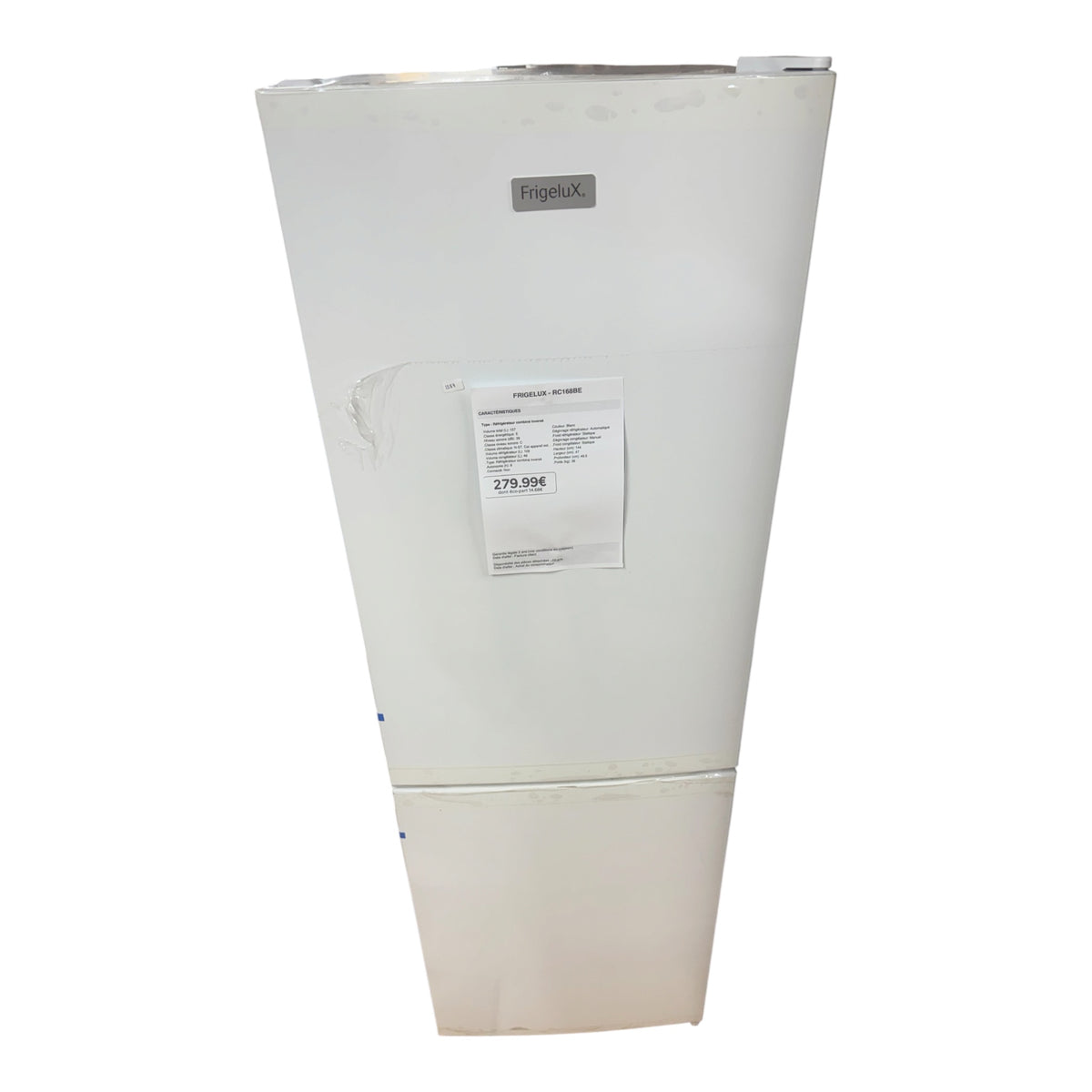 Réfrigérateur Combiné Inversé Frigelux RC168BE