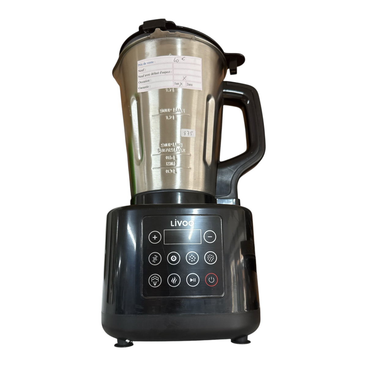 blender chauffant livoo reconditionné CS117212